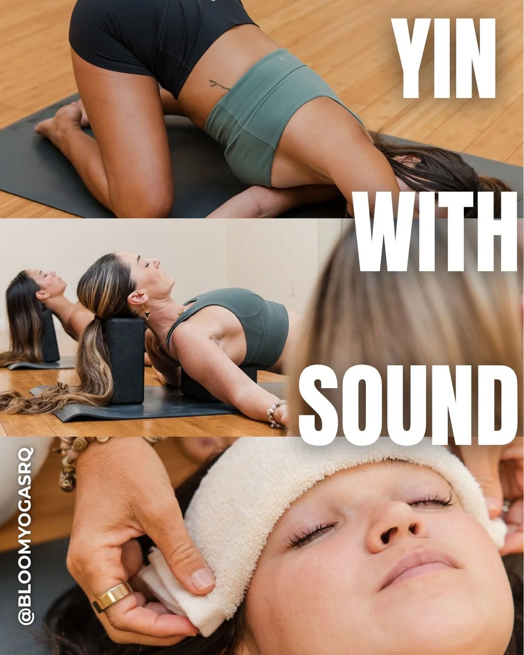 Slow down. Soften. Come back to yourself.

You&rsquo;re invited to our Yin Yoga + Sound Experience in Sarasota&mdash;a deeply restorative class designed to release tension, calm the nervous system, and reset your energy.

Long-held yin yoga postures 