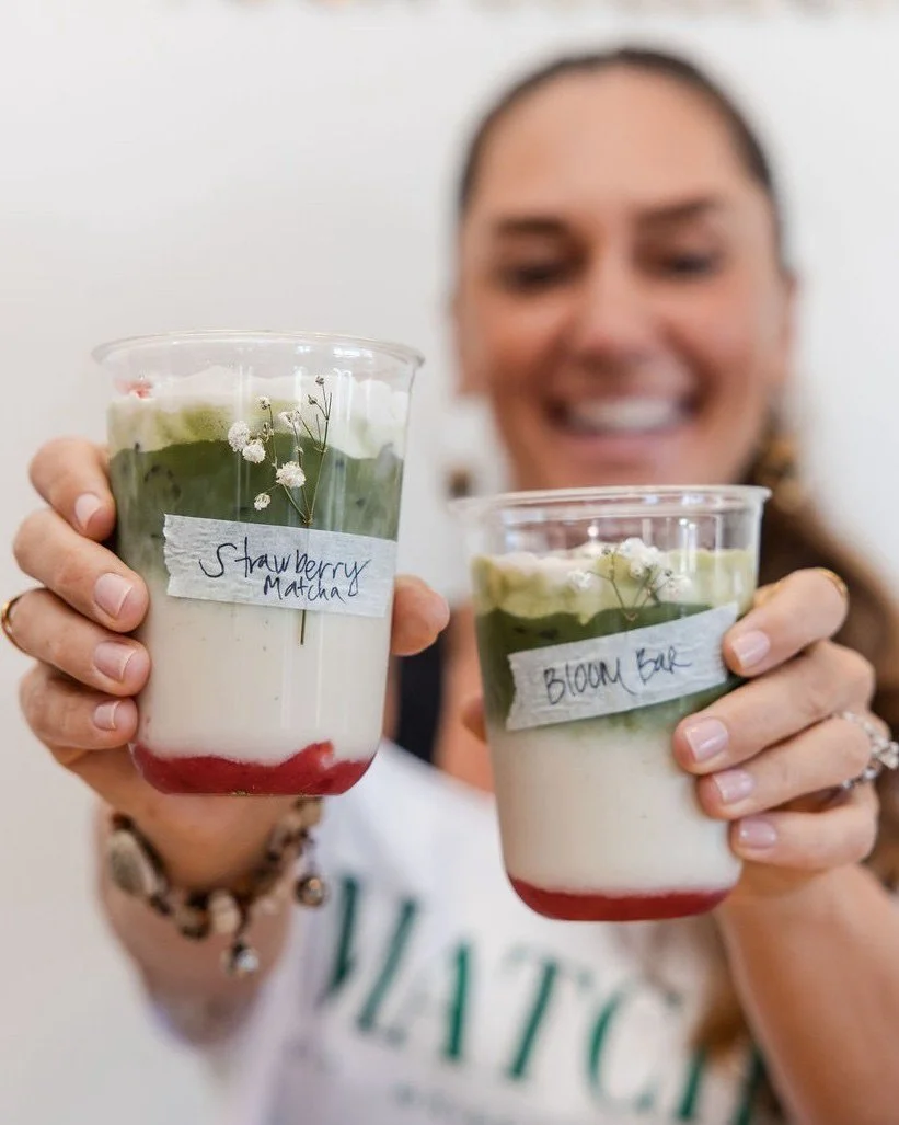 Reminder 📣There are only 2 more Matcha + Movement Fridays happening in May🎉
.
Join us for movement, then stay for our rotating May menu featuring ceremonial matcha, cold brew, and chai. Flow, sip, connect, repeat 🤍🍵😎