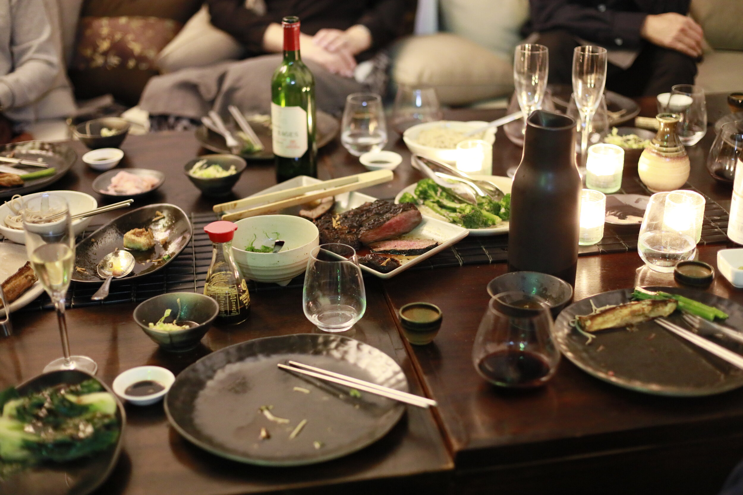 Japanese Dinner at a private residence