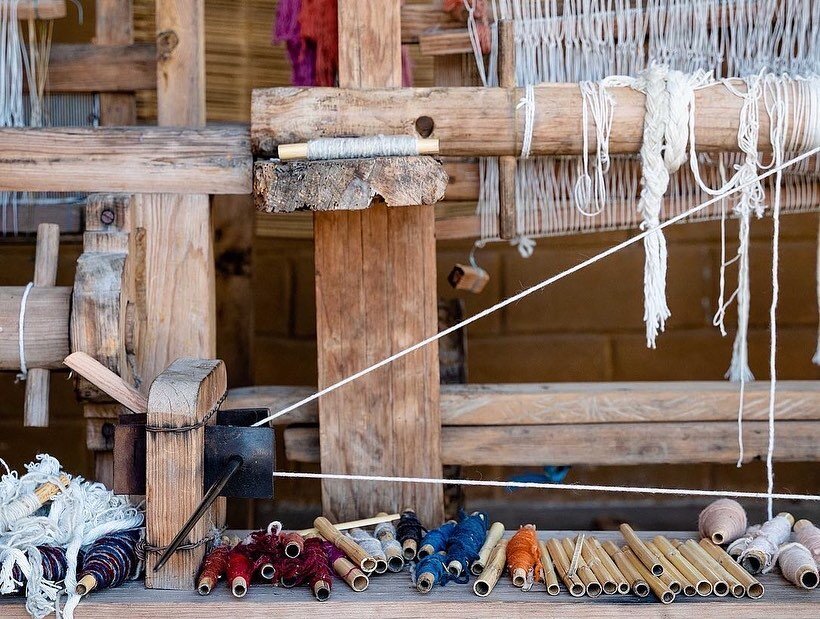 The wooden loom used by the same family of tapete makers for more than a century is the framework behind our Oaxacan textiles. But the heart, soul and creativity of Javier + Josefina&rsquo;s family is always what rings true to our hearts. ⁣
⁣
Very gr