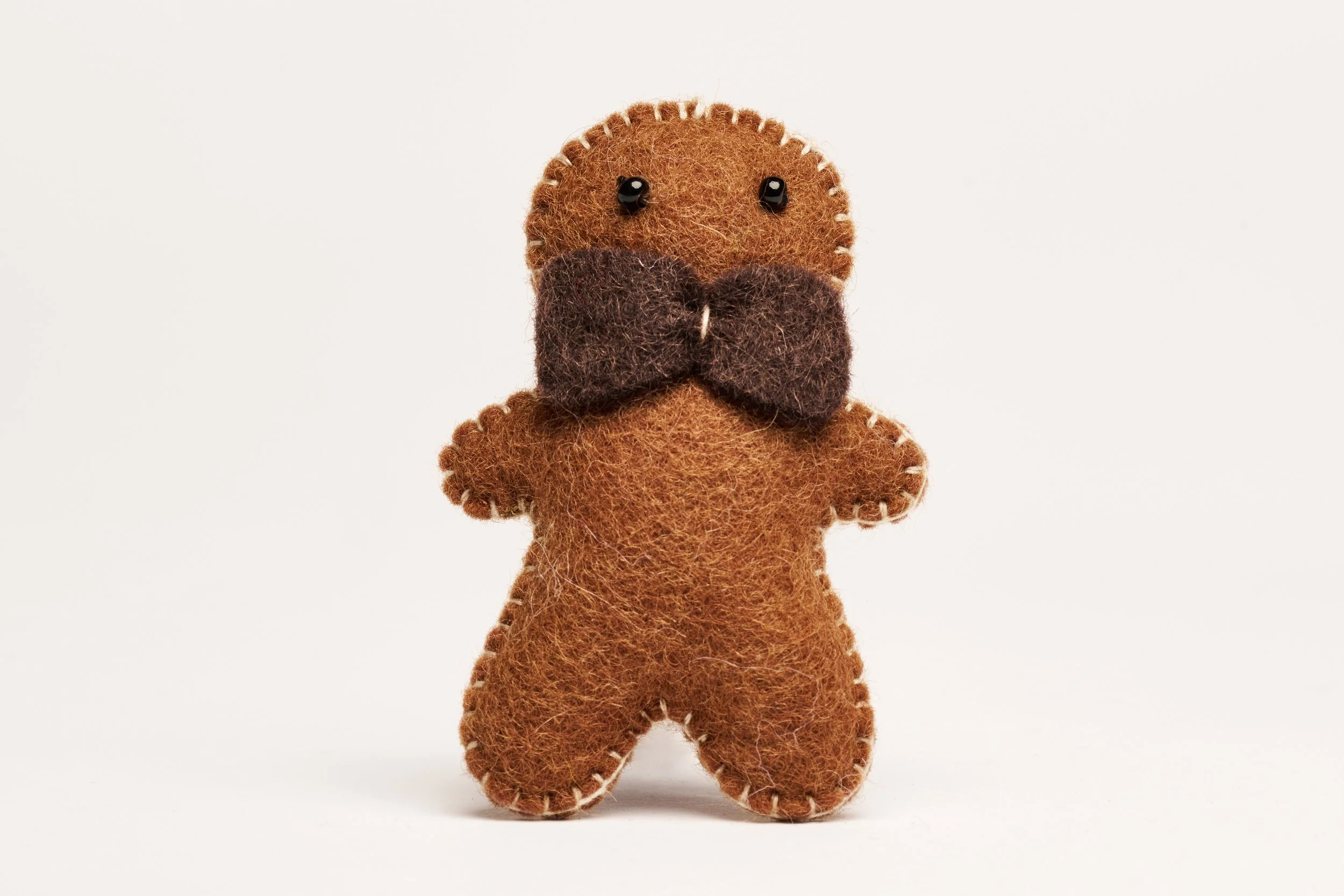 Felt Gingerbread Man Ornament