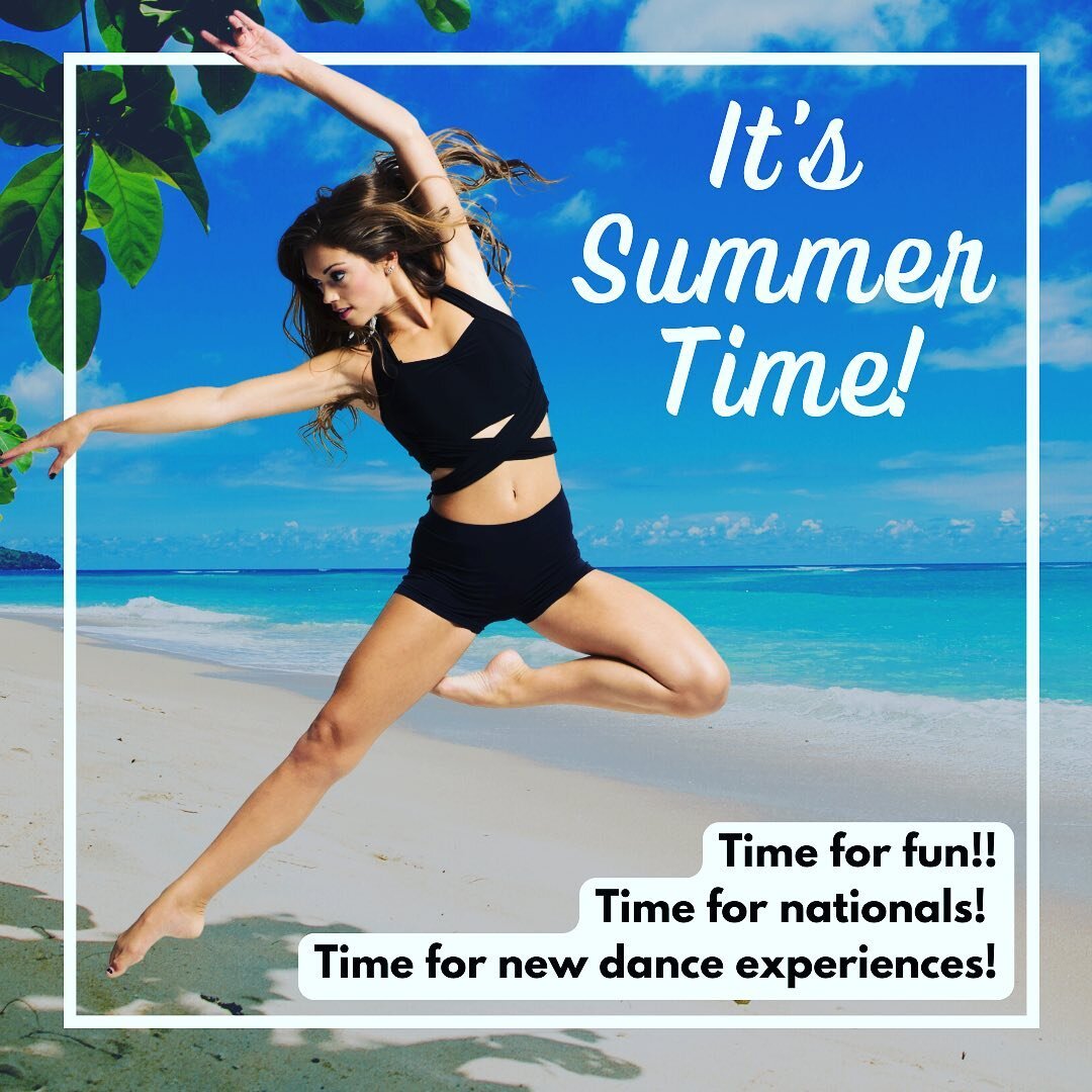 Happy first day of summer! We love that summer brings us new and exciting events and intensives!