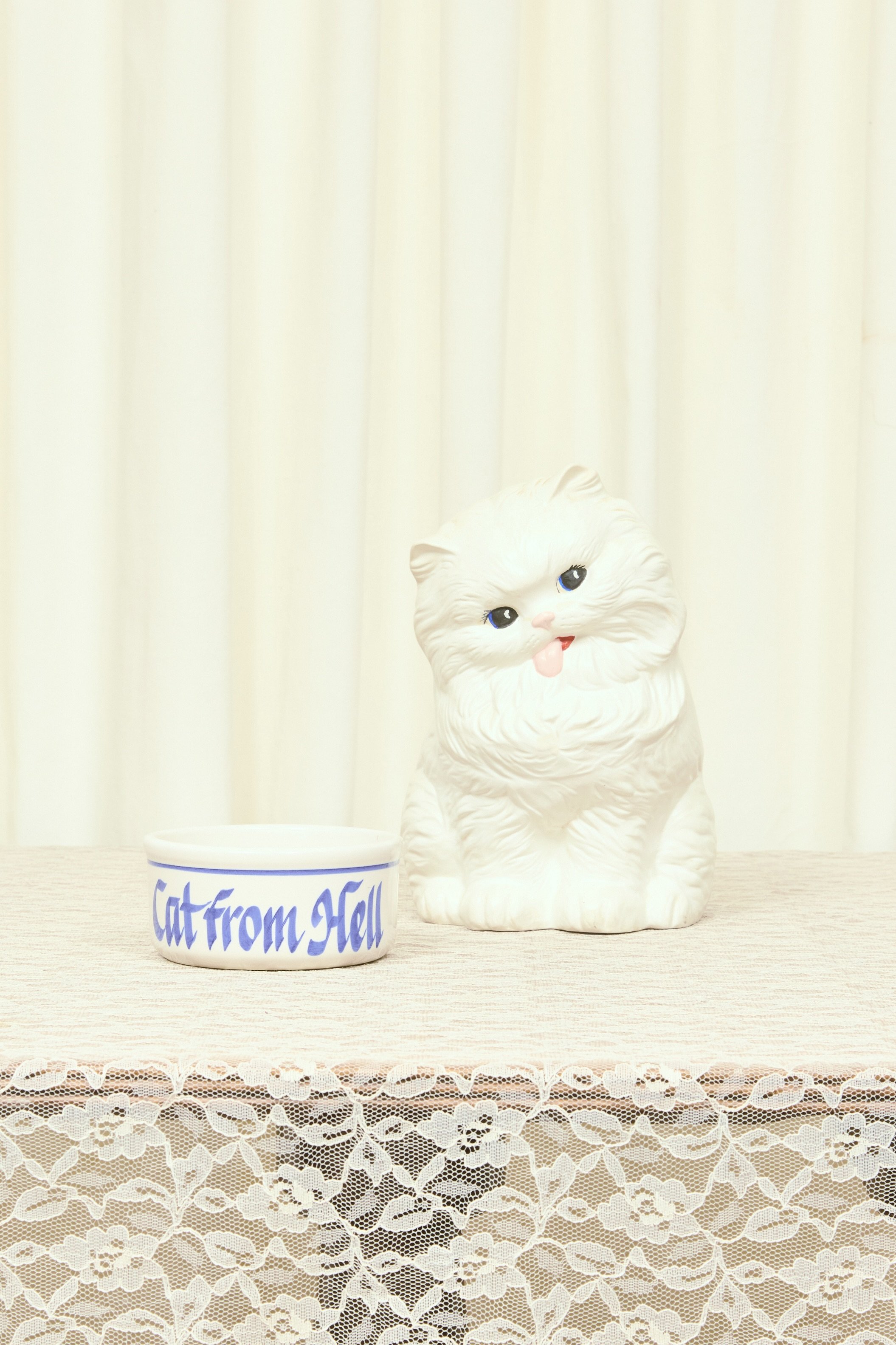 Vintage "Cat from Hell" Bowl