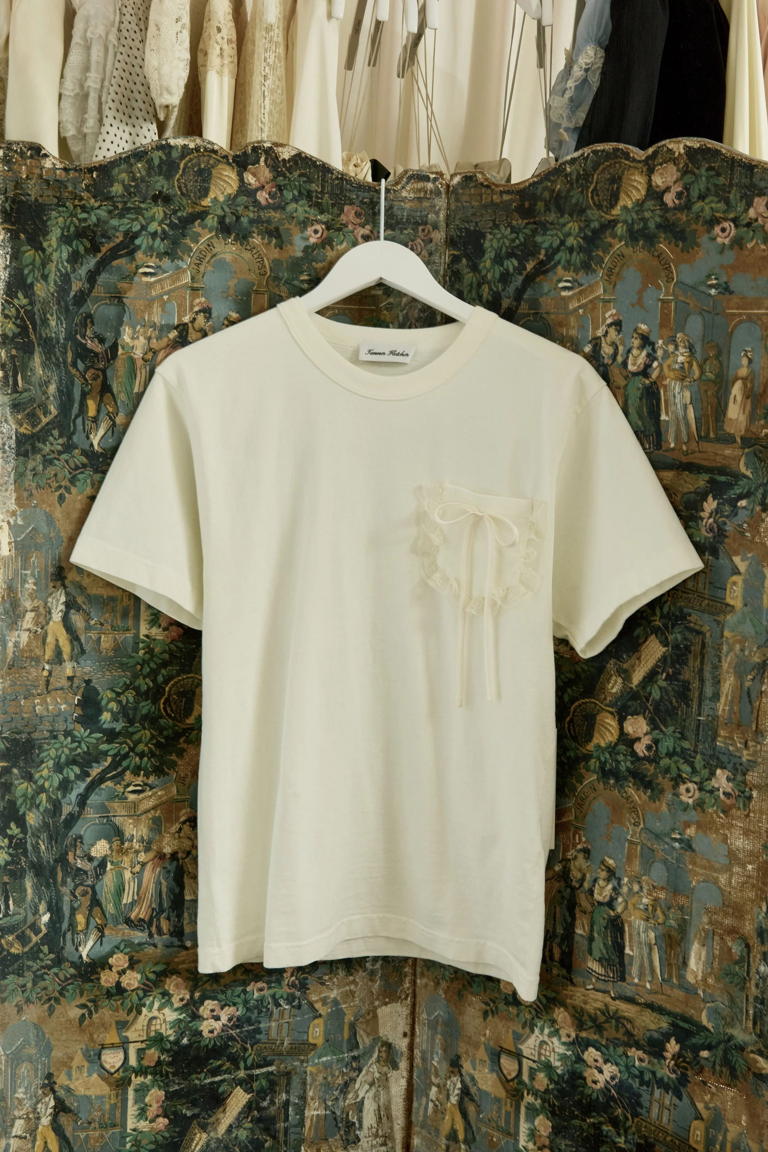 Stuart Lace Pocket Tee