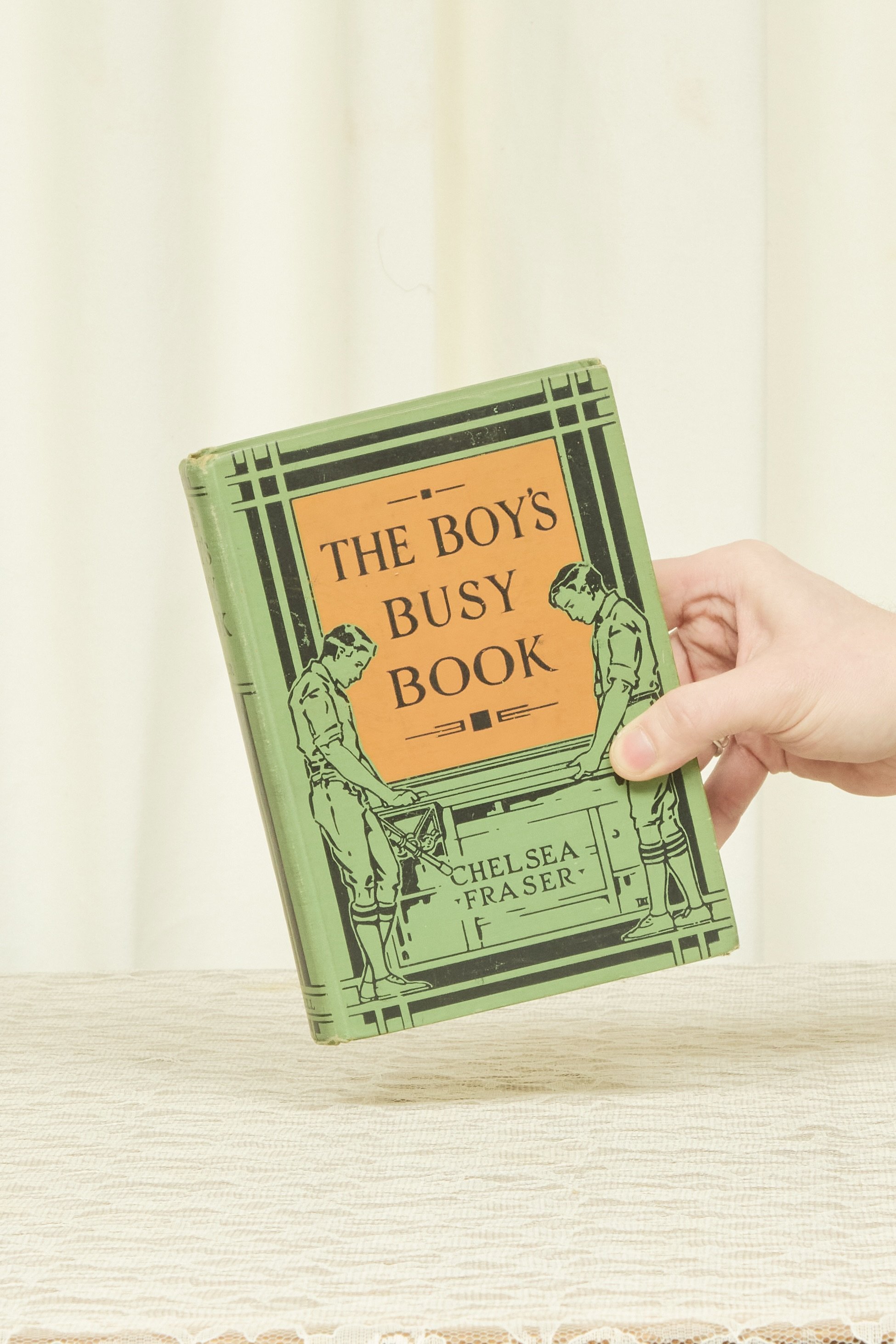 Antique "The Boy's Busy Book" (1927)