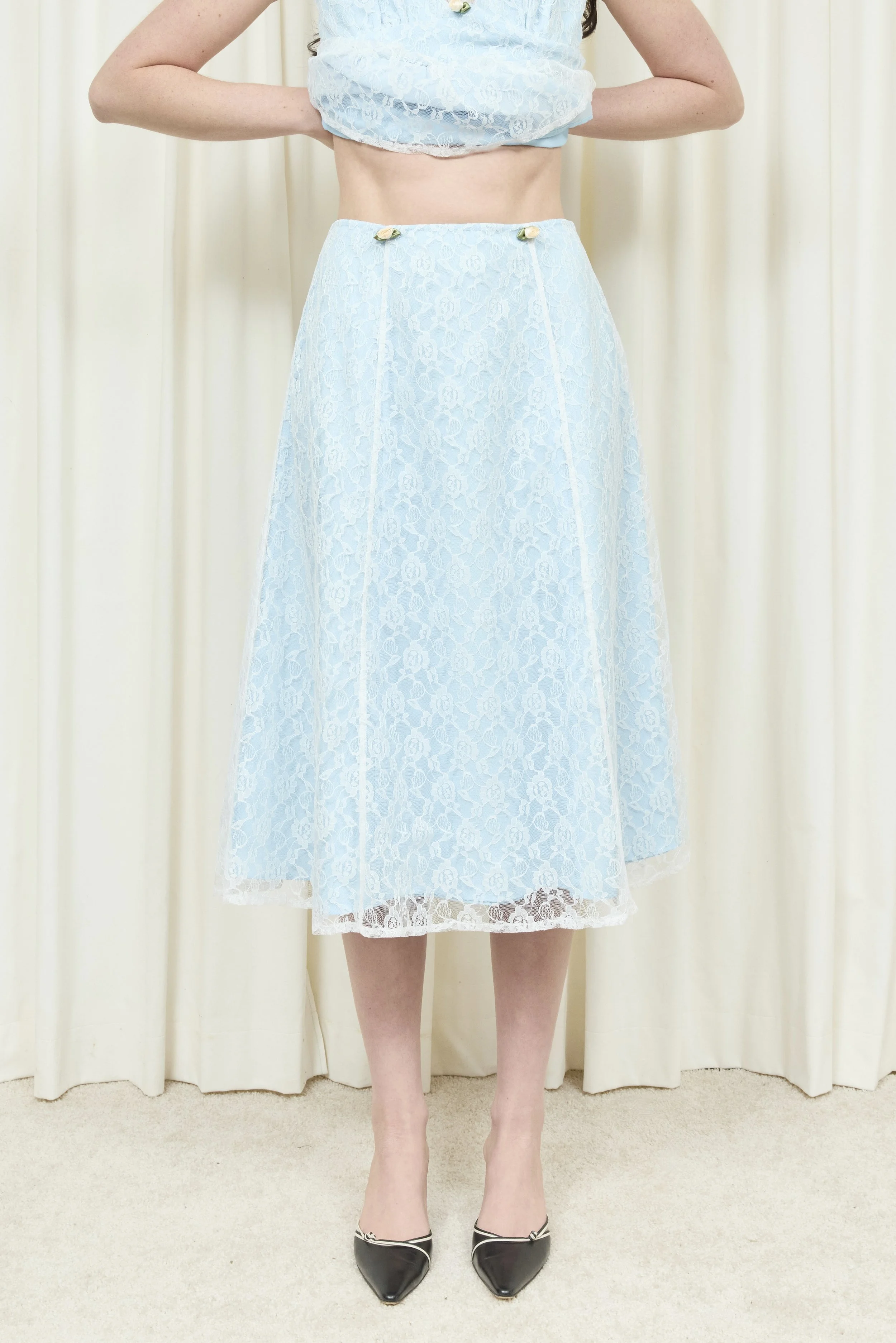 Wilma Lace Layer Skirt