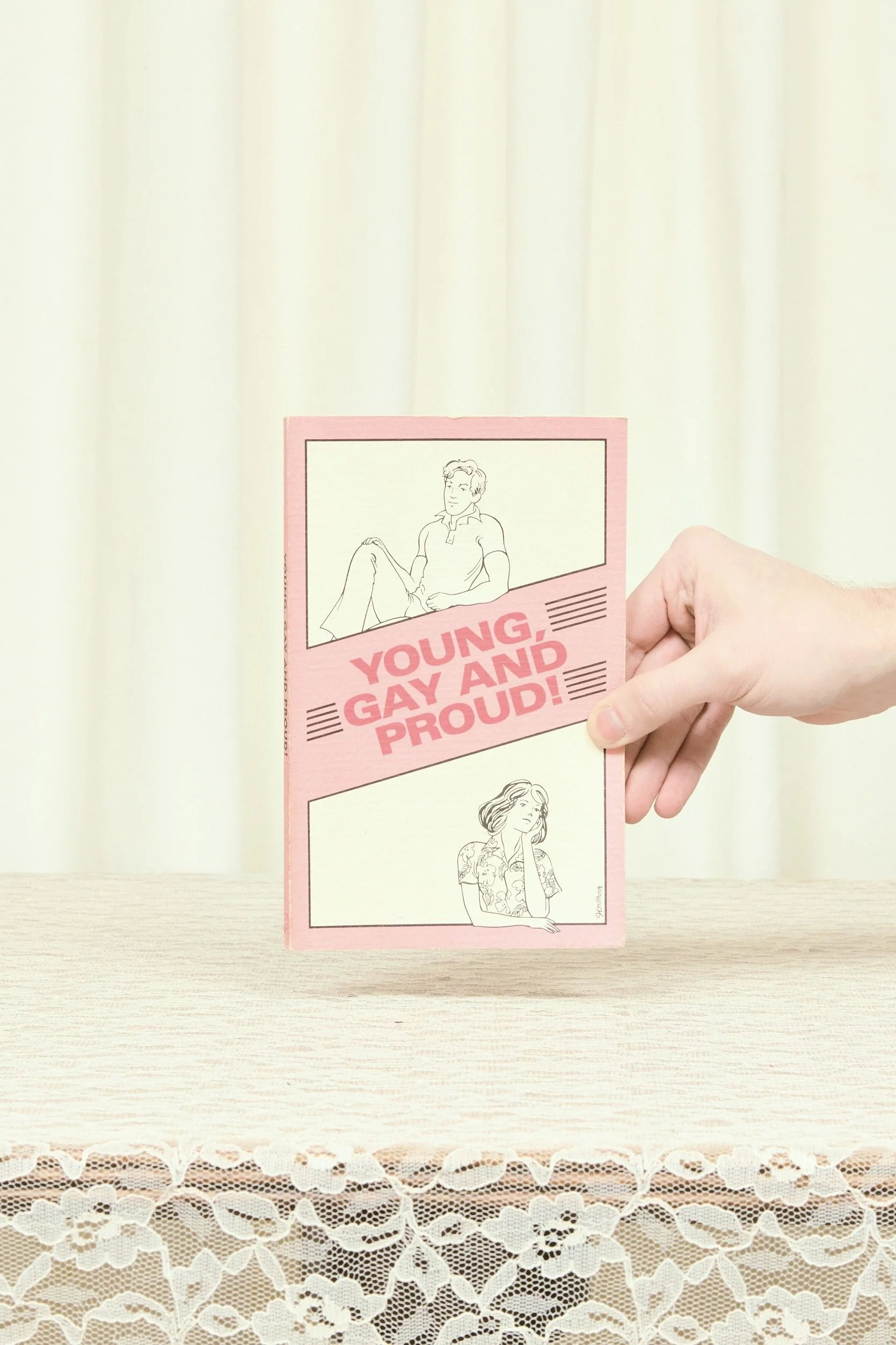 Vintage "Young, Gay and Proud" Book (1985)