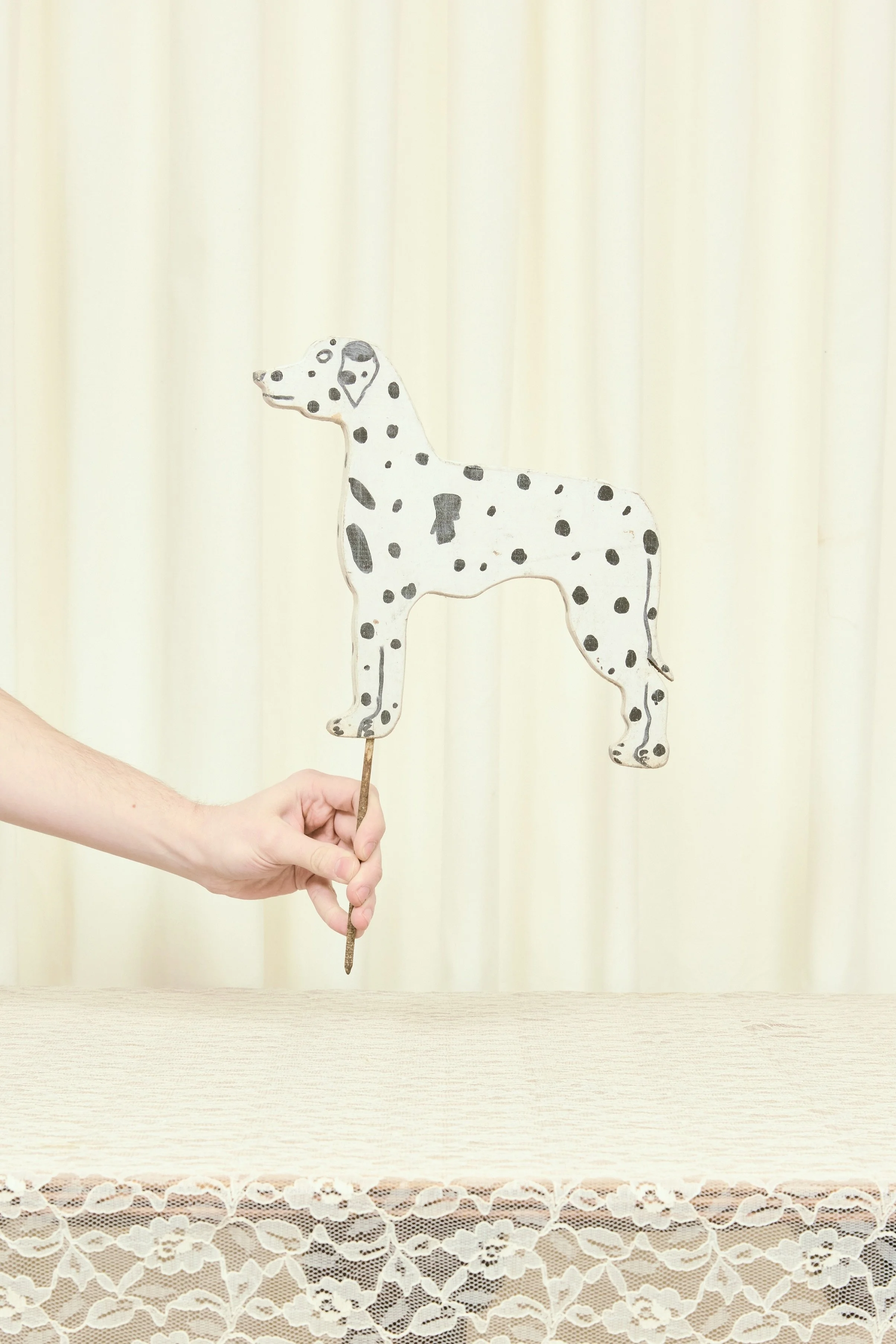 Vintage Dalmatian Lawn Ornament