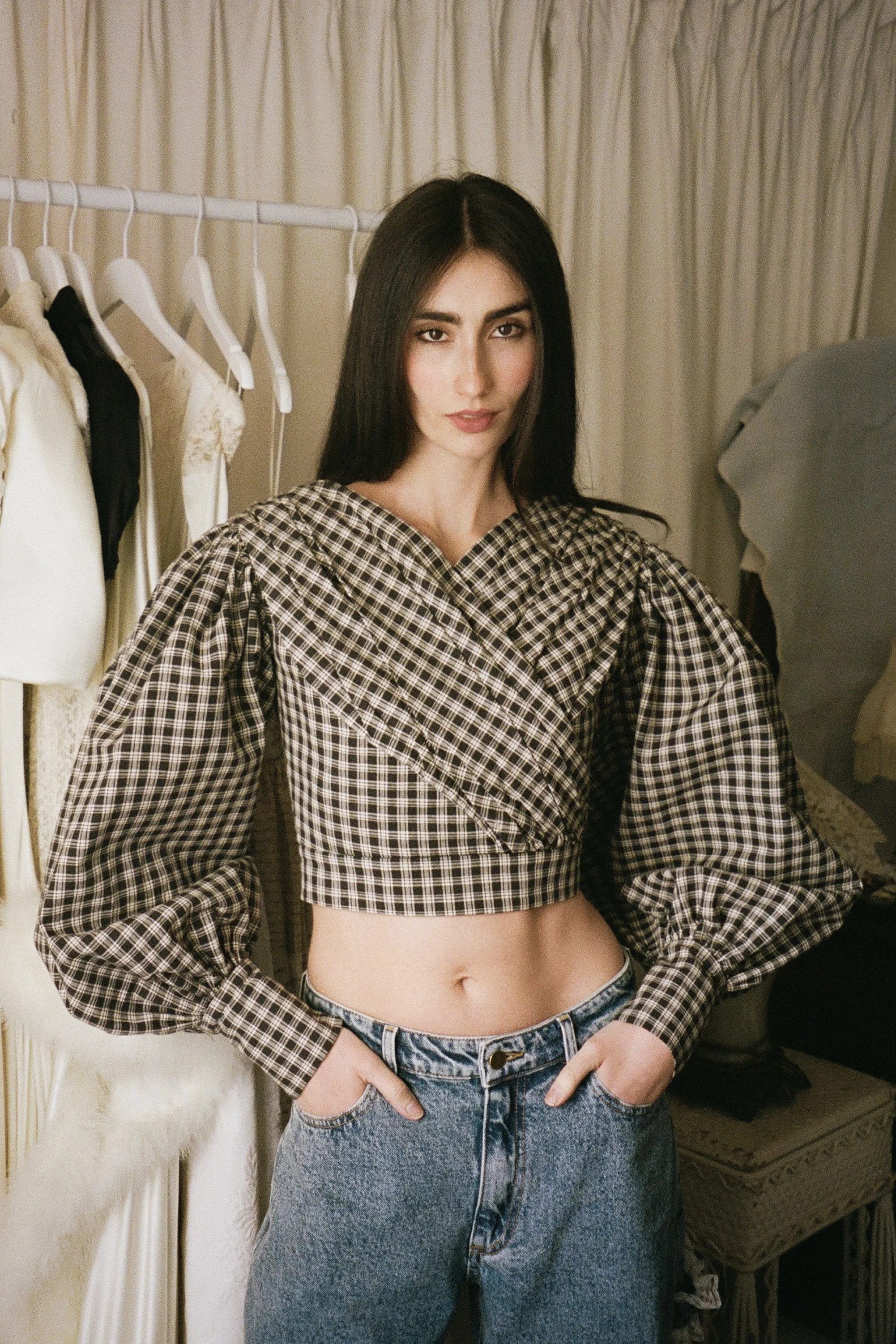 Magdalene Sweetheart Blouse