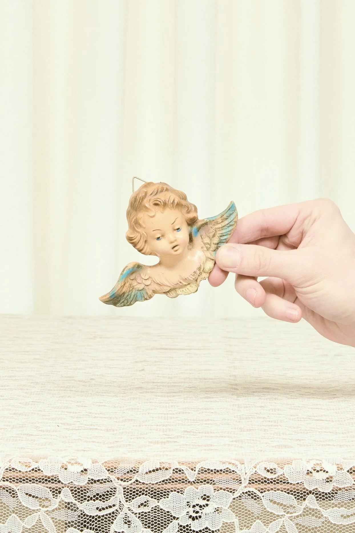 Vintage Cherub Wall Hanging