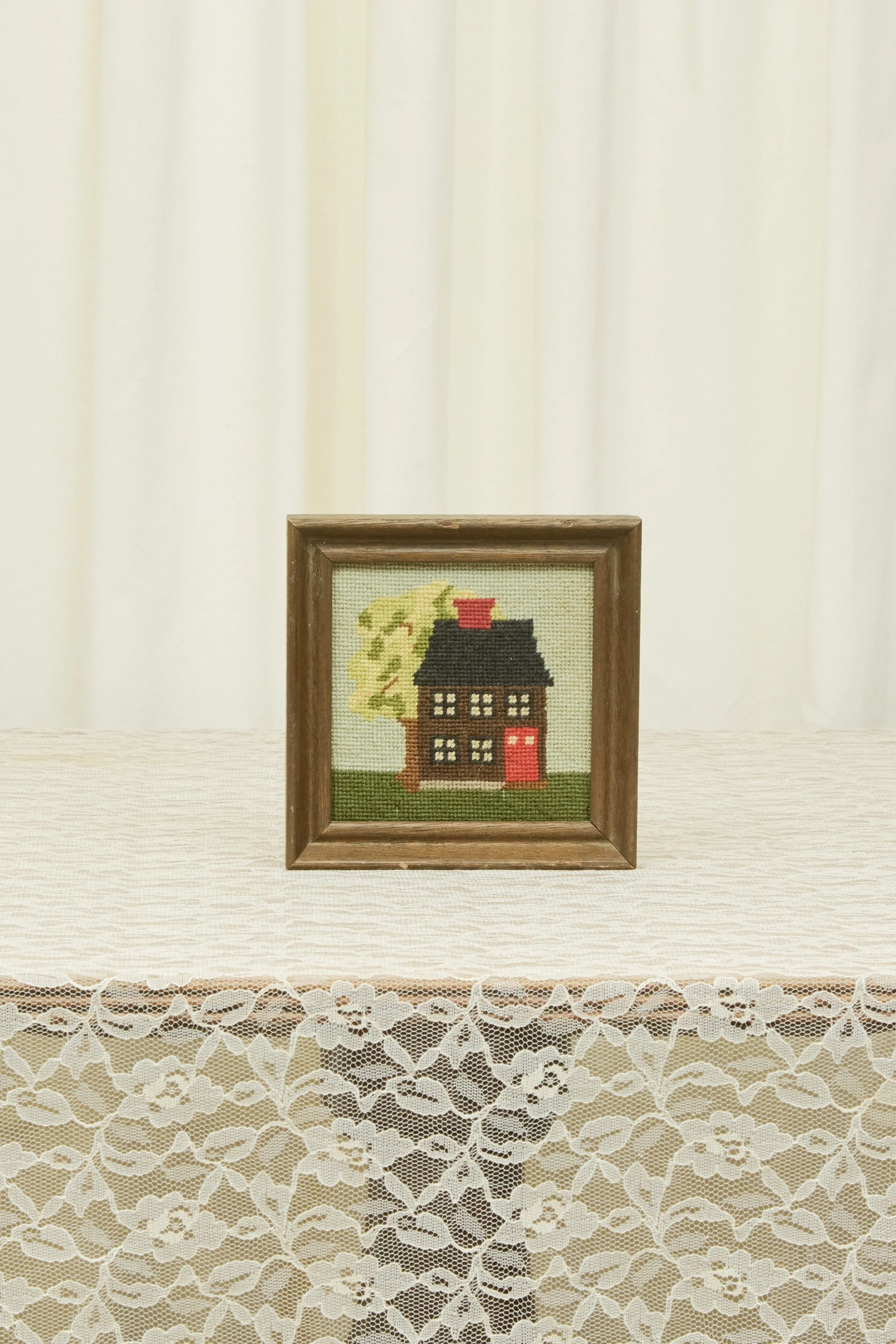 Vintage House Needlepoint