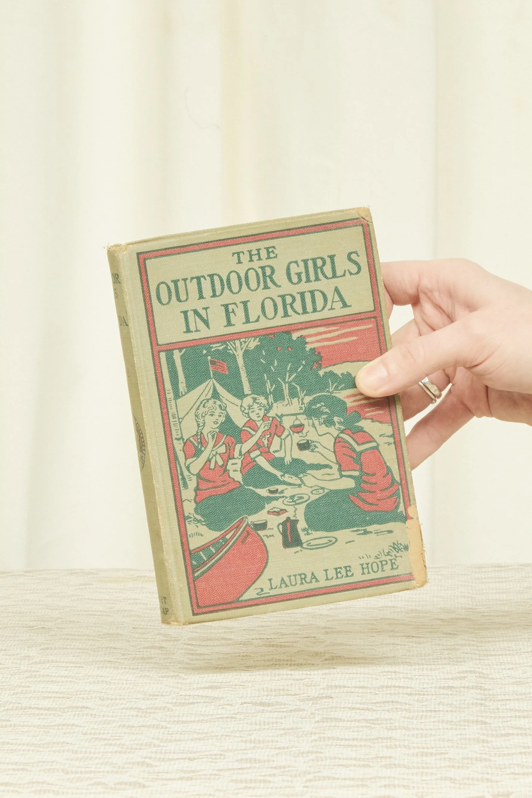 Antique "The Outdoor Girls in Florida" Book (1913)