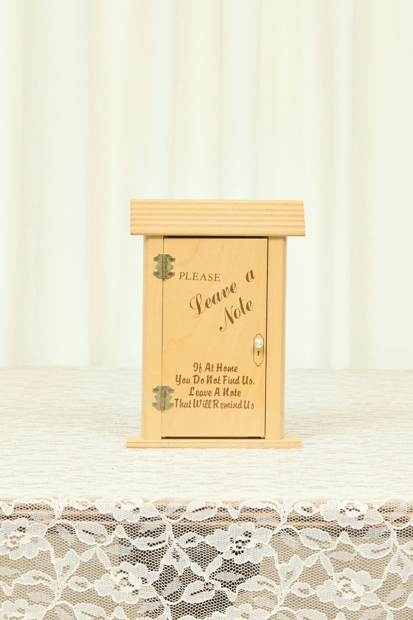 Vintage "Leave a Note" Door Wall Hanging