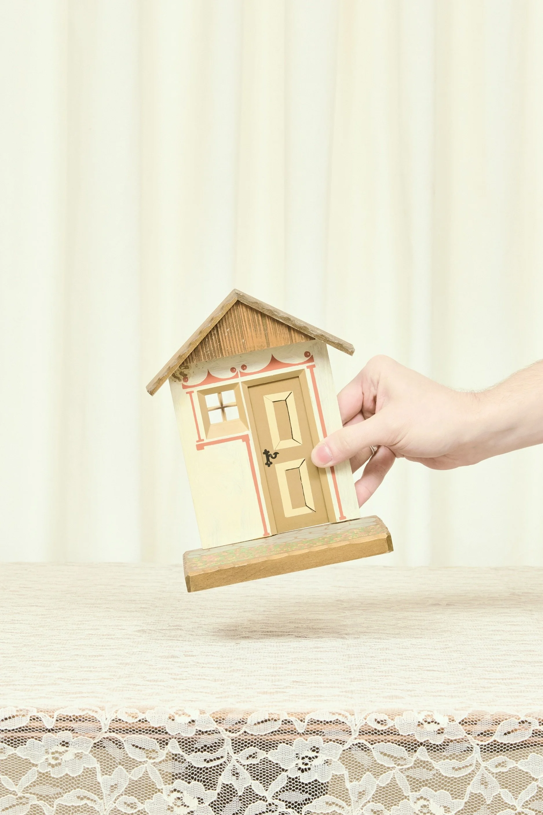 Vintage Cottage Wall Shelf / Decor