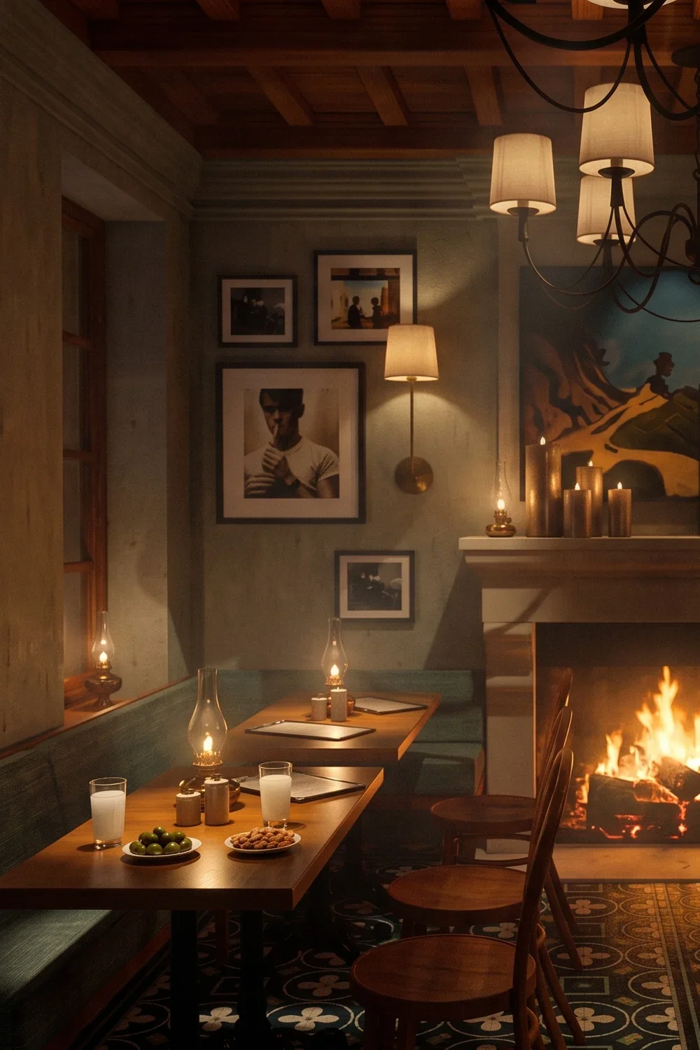Parisian bar with French-inspired interior design in Paris, France by Little Giant