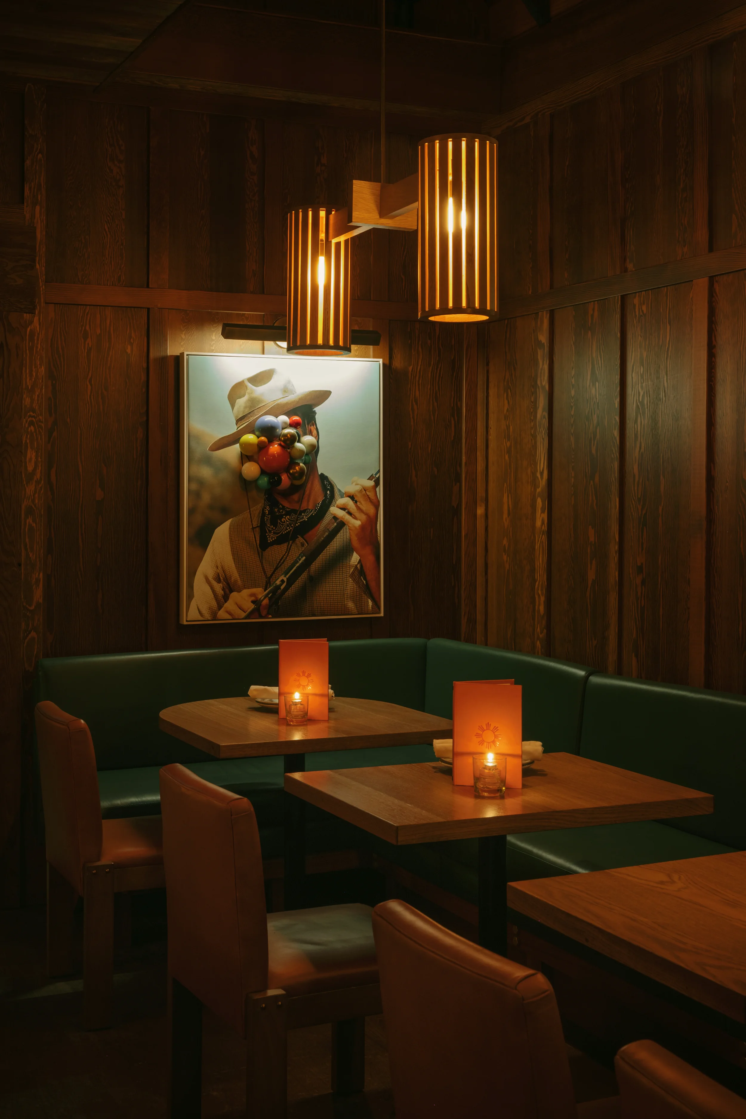 A restaurant in Banff, Alberta, inspired by the warmth and nostalgia of mid-century alpine chalets..webp