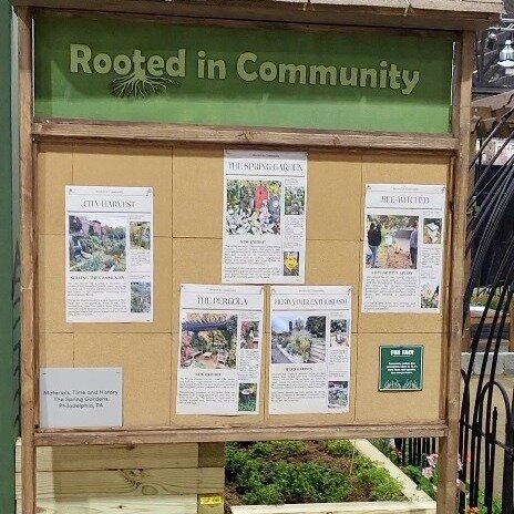The @The Philadelphia Flower Show starts today!

Congratulations to the @udphillyflowershowclub on its 2024 Philadelphia Flower Show exhibit &ldquo;Rooted in Community&rdquo; featuring The Spring Gardens!

The UD students consulted with our volunteer