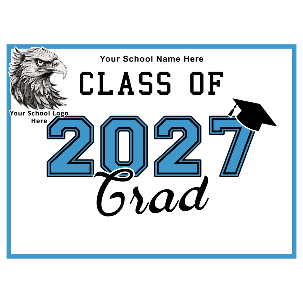 School Signs Grad with no Student Name
