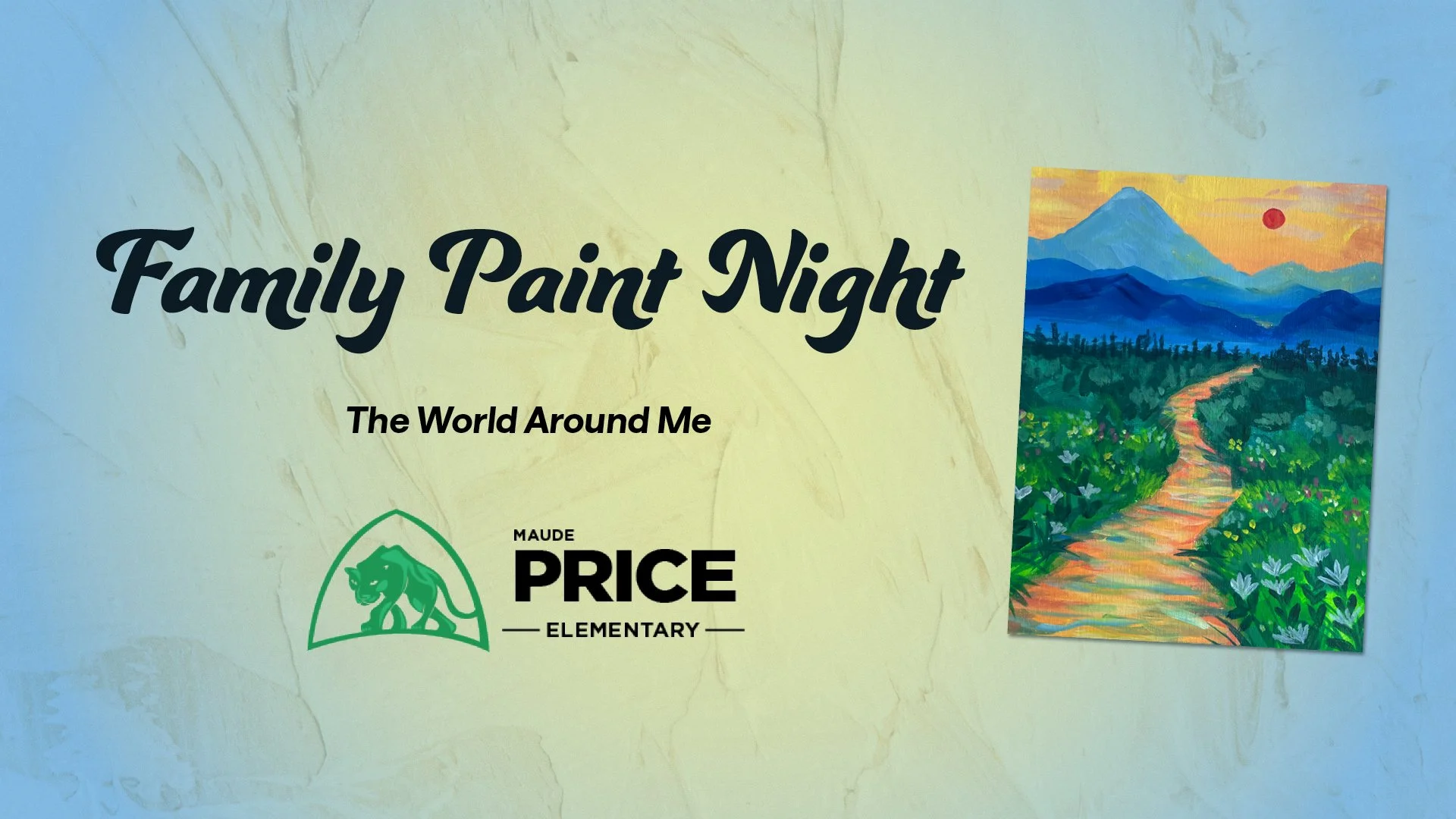Family Paint Night: Price Elementary