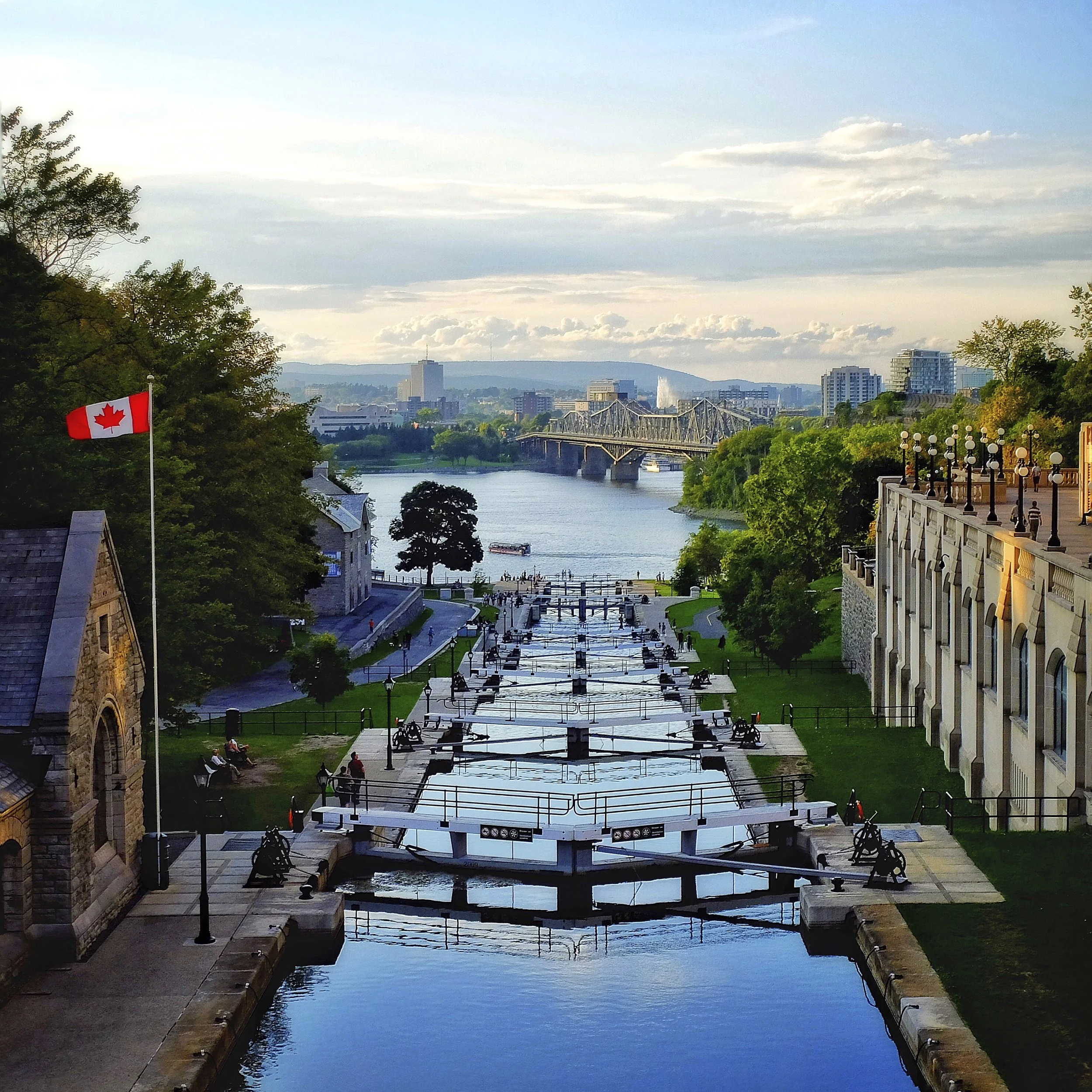  International student visiting Ottawa, Canada. 