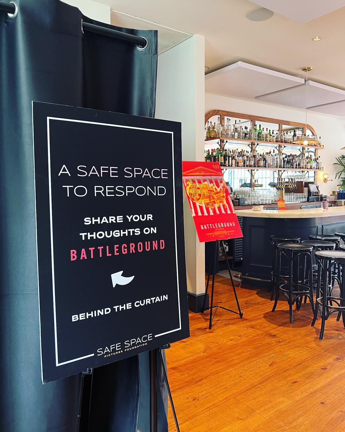 Battleground world premiere screening followed by an evening of cocktails and conversation with #SafeSpacePictures 🎥 

@safespace.pictures 

Venue: @junglebirdnyc