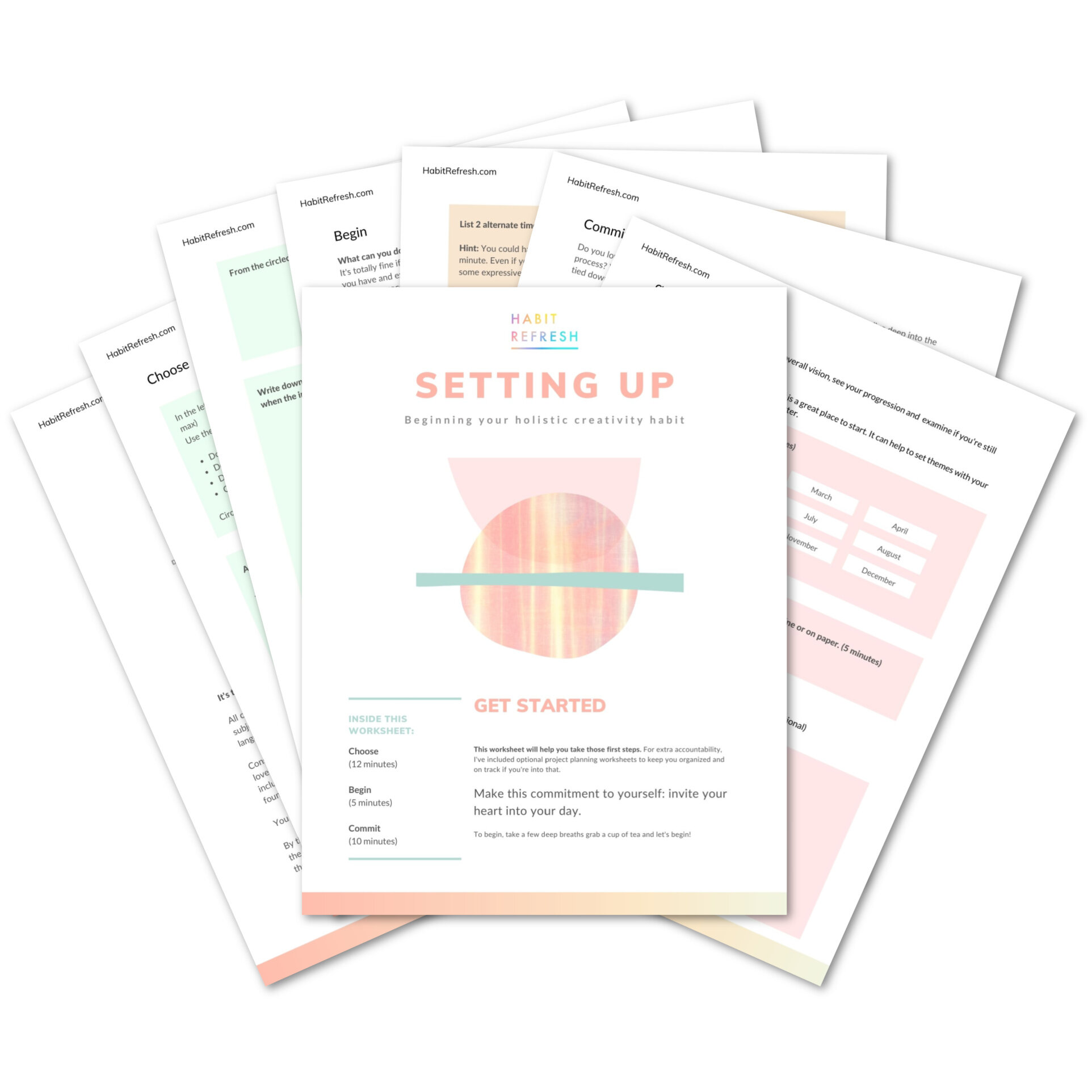 Setting up guide + planner