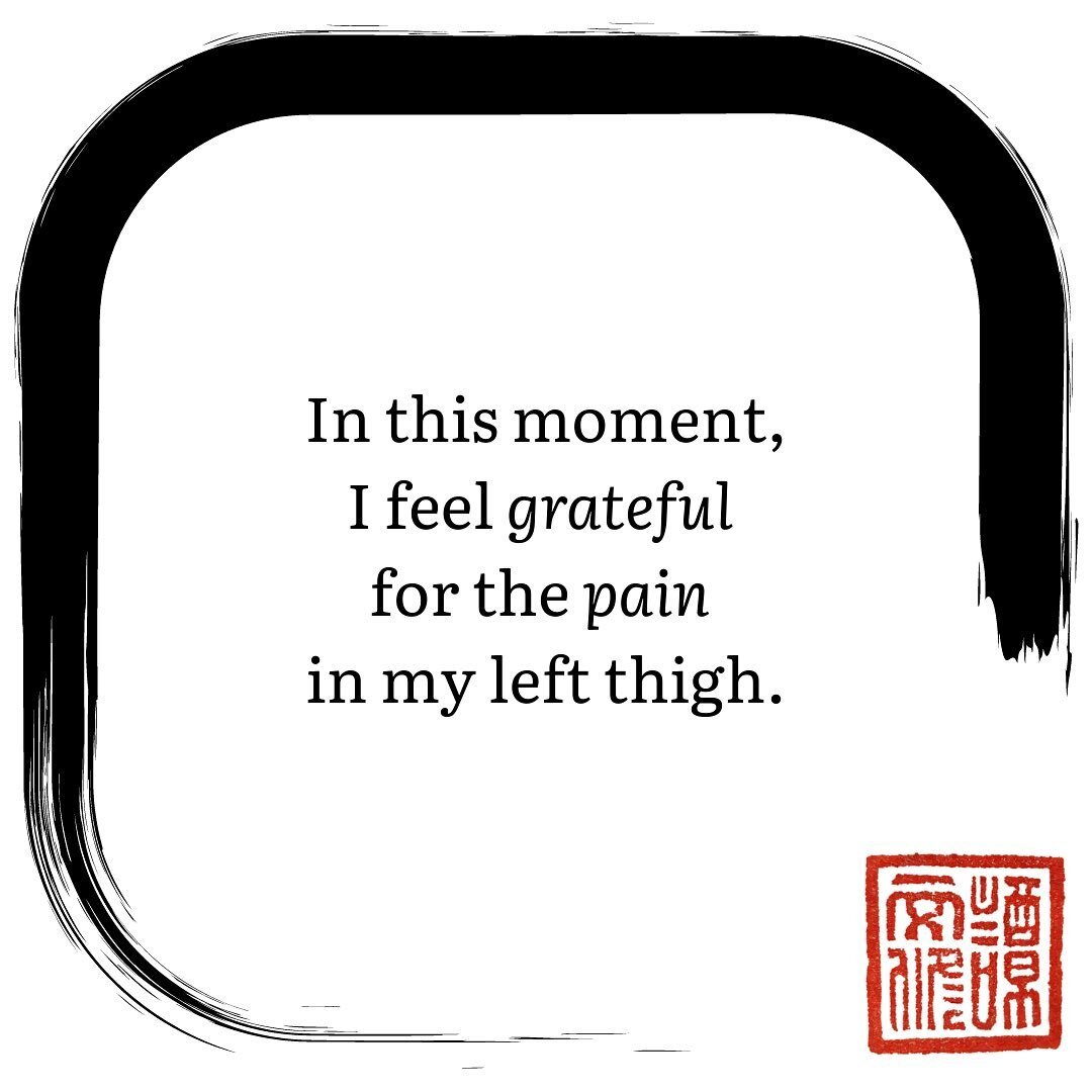 My body speaks to me through ease and flow, through tension, through pain, through numbness. When I respond from a perspective of hate (&ldquo;I don&rsquo;t want you, get away from me.&rdquo;) it only builds the separation from my own body. This hear