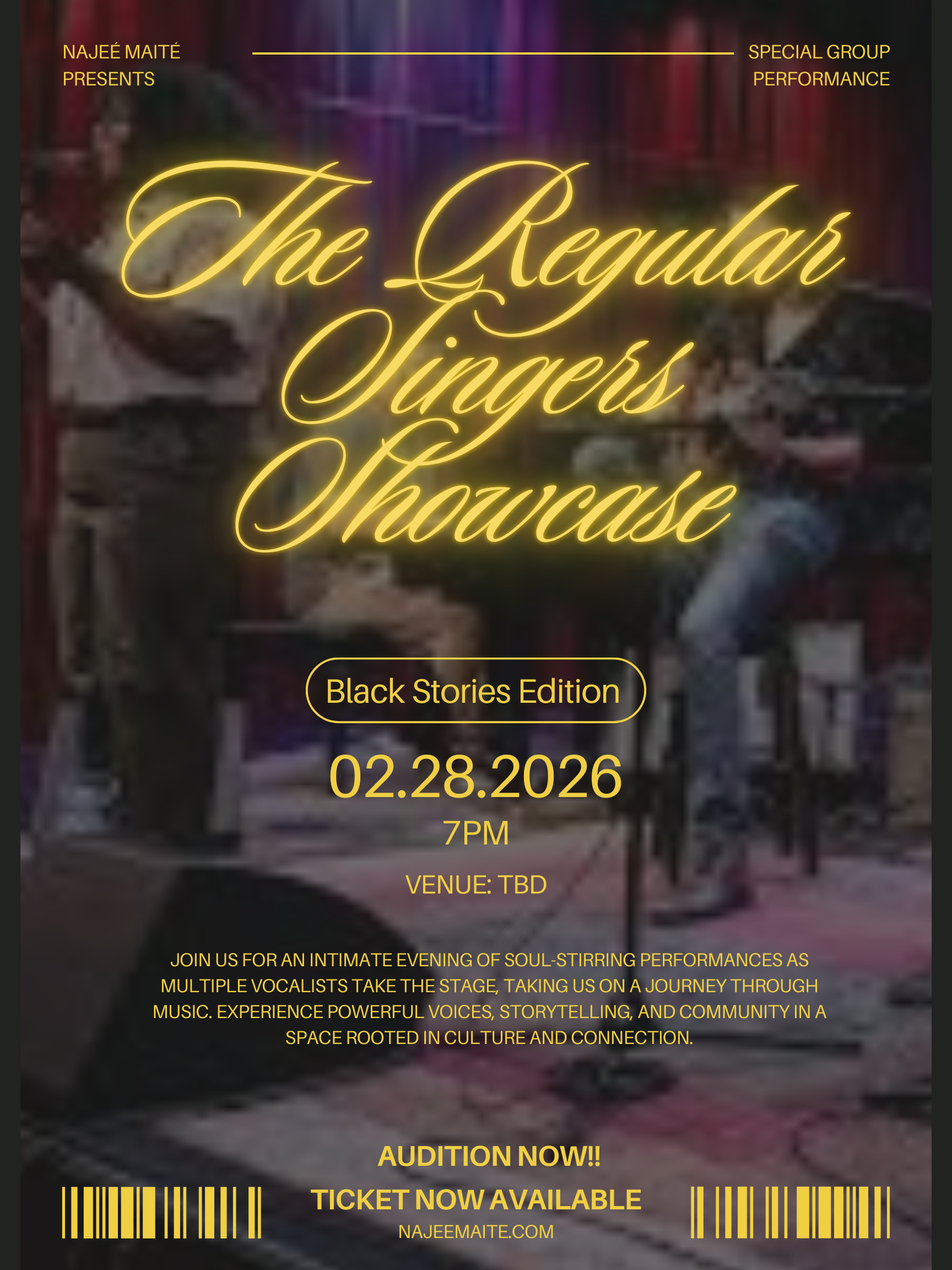 The Regular Singer's Showcase