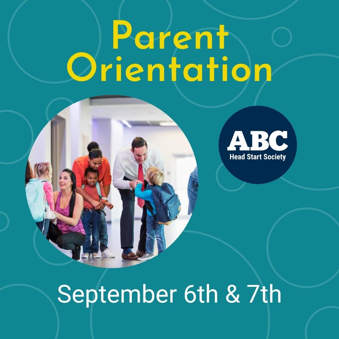 Our Parent Orientation is coming up very quickly on September 6th and 7th! 

Parents, you will receive an email with the date and time for your child's classroom orientation.

If you have any questions please reach out to the Family Engagement Team t