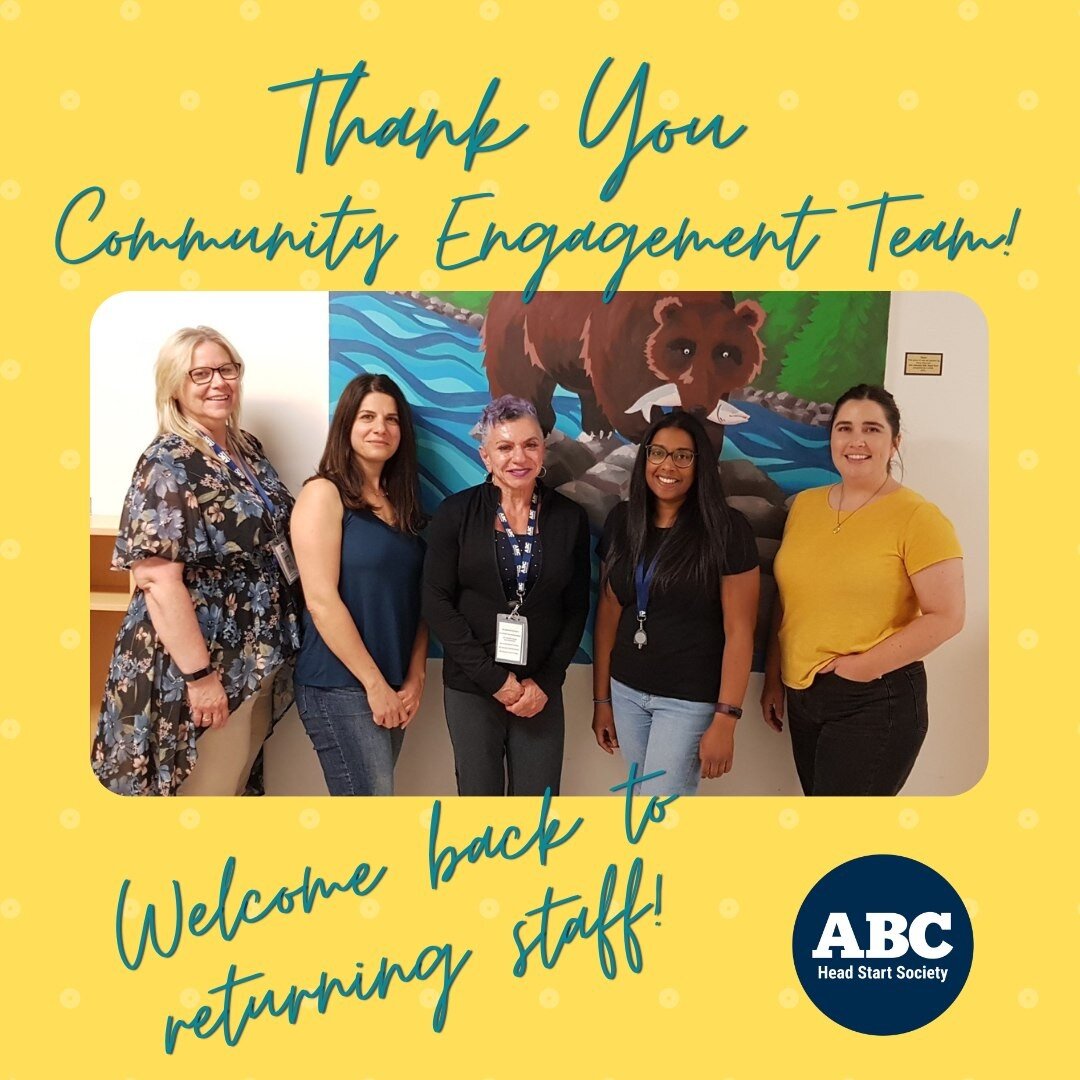 A BIG WELCOME BACK to the majority of the ABC  Head Start staff!  All of our staff are now back and fun begins for yet another Head Start year.

There are a few staff that stick around for the summer to keep things rolling, some of those staff are pi