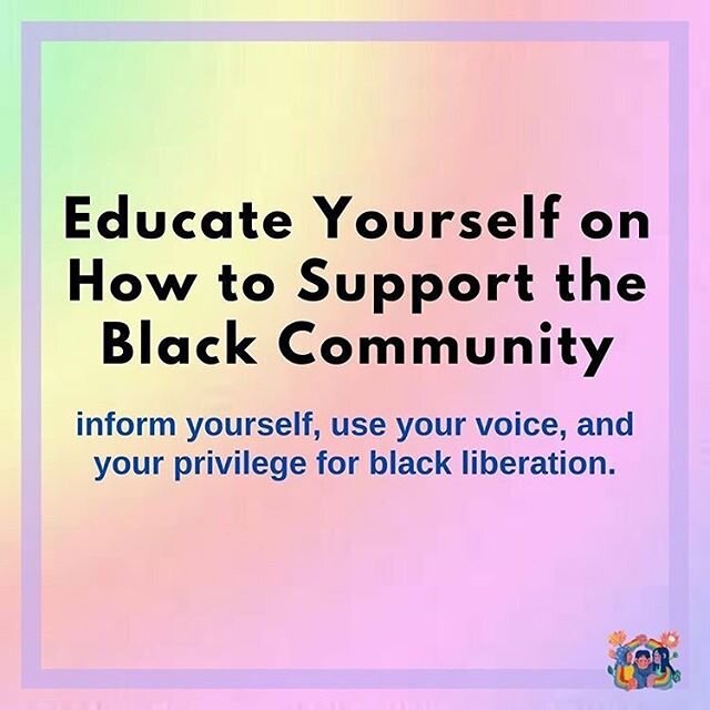 We created a thread of resources of how you can educate yourself on antiblackness and how to better support the Black community. We tagged the organizations that created the resources & who provided it to this post. Feel free to send us more resources as well. #antiblackness
