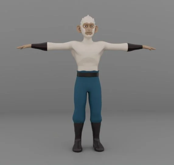 Monkey God T-pose