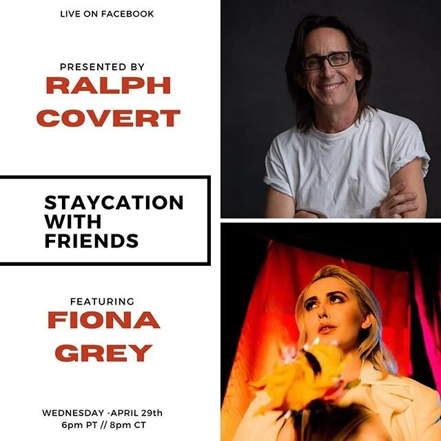 Staycation w/ Friends - I'm launching a new feature! Every Wednesday I will host an interview and song swap with a weekly guest. Join me this week as I talk and rock with my daughter @fionagrey