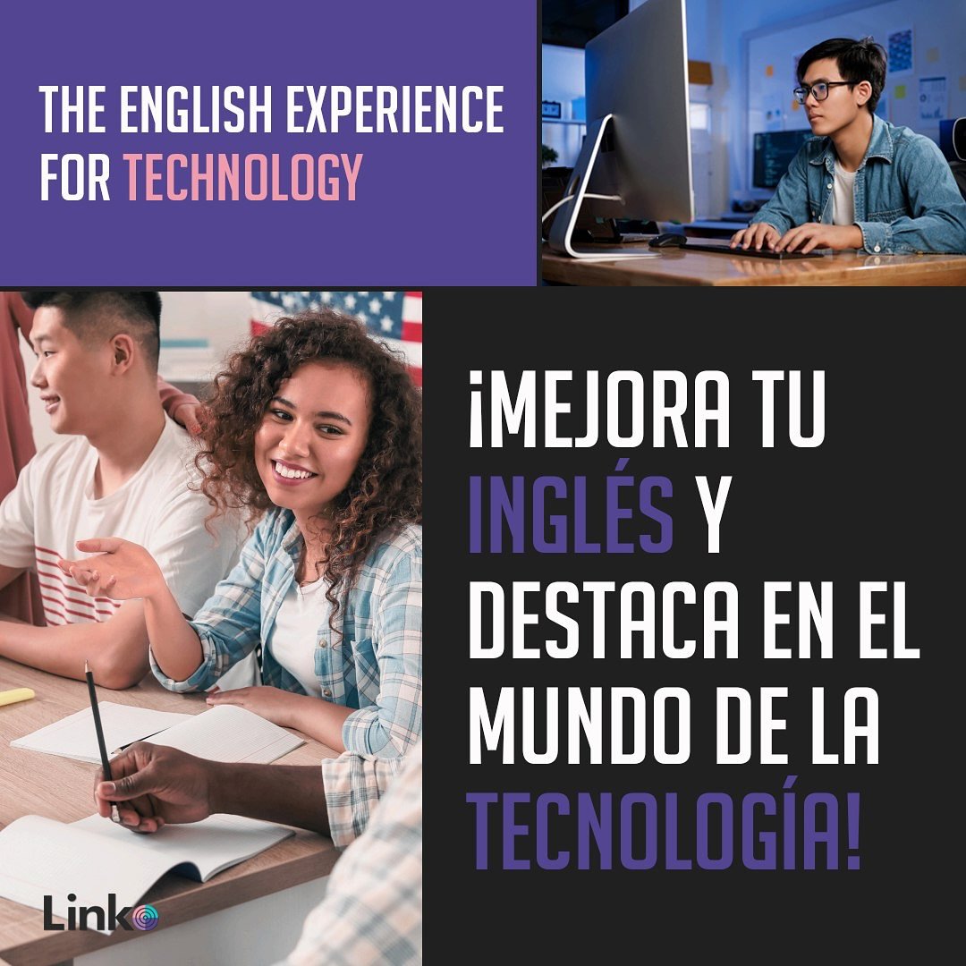 🚀 &iexcl;Inscripciones abiertas!🚀

Te invitamos a formar parte de The English Experience for Technology, un programa especialmente dise&ntilde;ado para profesionales del sector tecnol&oacute;gico que buscan mejorar su ingl&eacute;s.

🔹 Expertos en
