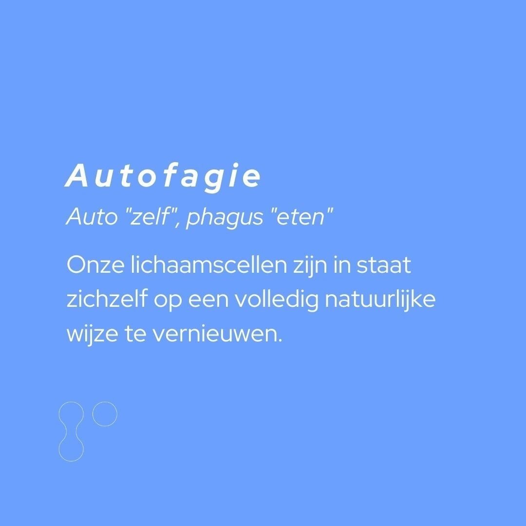 It&rsquo;s the weekend! 🥳 Tijd om je een beetje op te laden en vernieuwen voor een gloednieuwe week!⠀
⠀
...en terwijl we dat doen misschien zelfs aan wat autofagie te doen😜⠀
⠀
Door te vasten komen jouw cellen in een staat van &lsquo;schoonmaak&rsqu