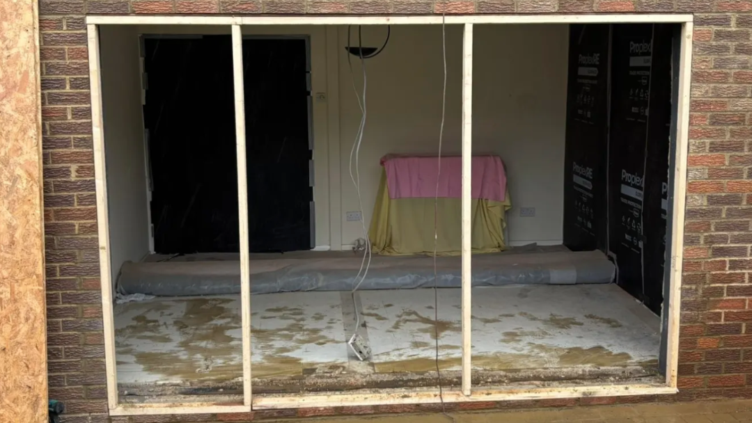 Bi-Fold Door Opening Installation in Dunstable