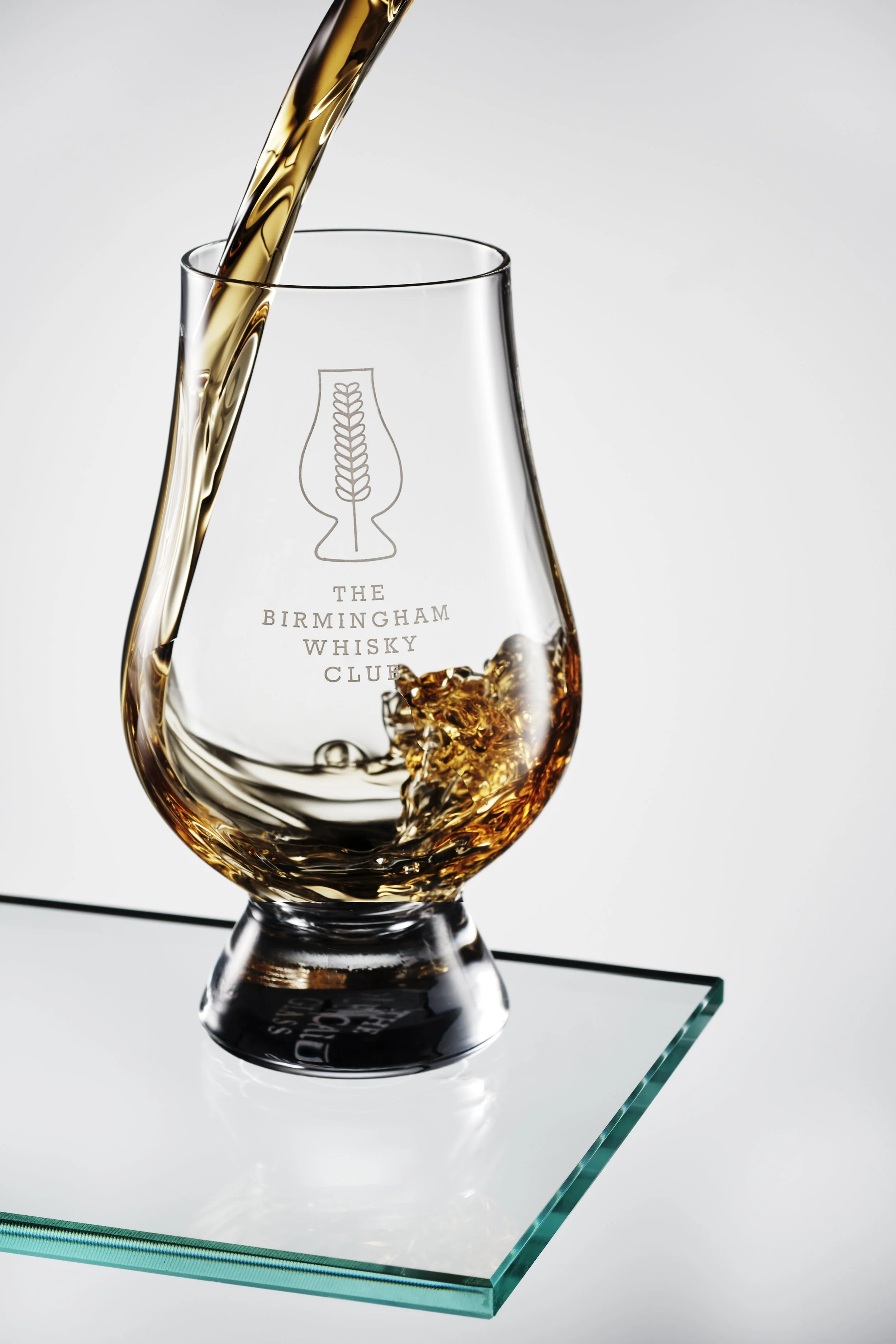 product photography, product photographer Bath, whisky, whiskey, liquid photography, grain and glass, the Birmingham whisky club, glass photography, whisky glass, pour