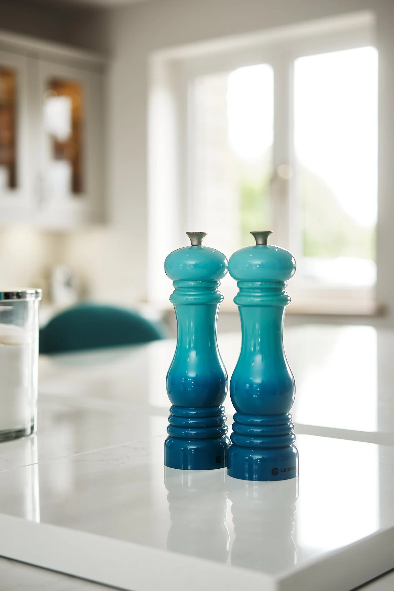 Designed Around a Pair of Le Creuset Salt and Pepper Grinders |How the right photography tells the story of a kitchen that was built to be lived in