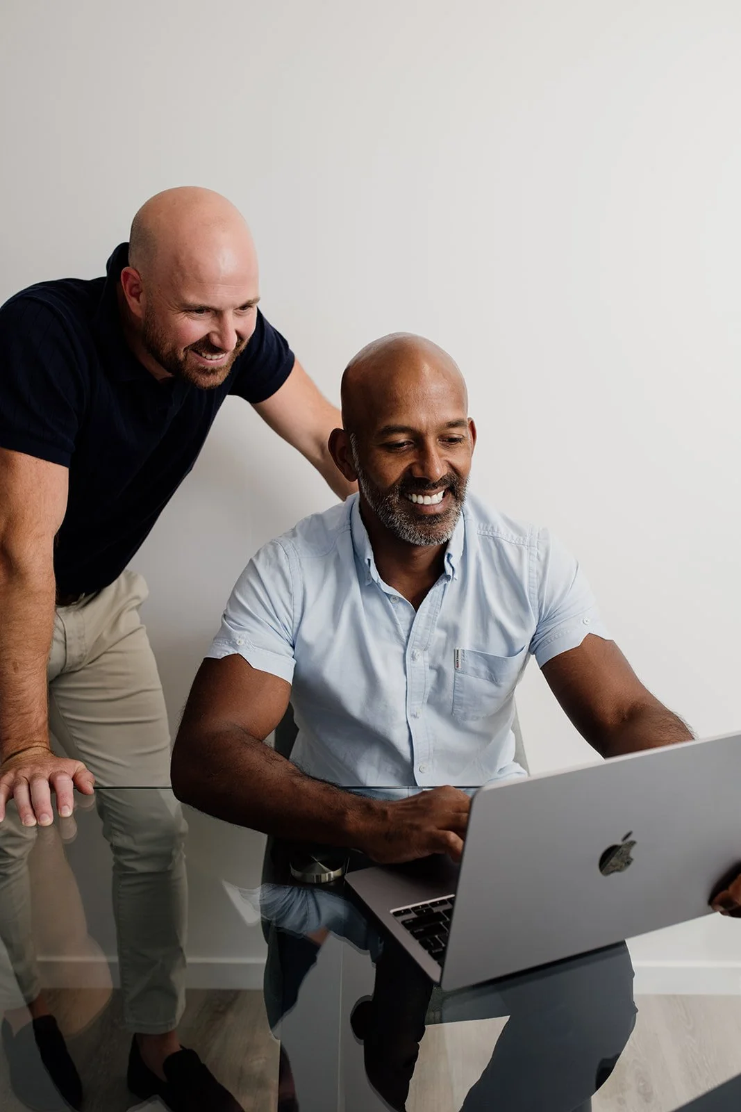 Gold Coast business photographer captures male team branding photo shoot on Gold Coast.