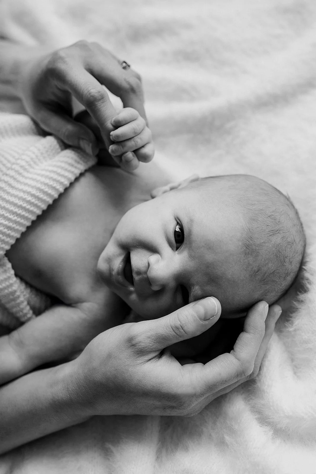 Gold Coast Photographer captures new baby boy at home with parents