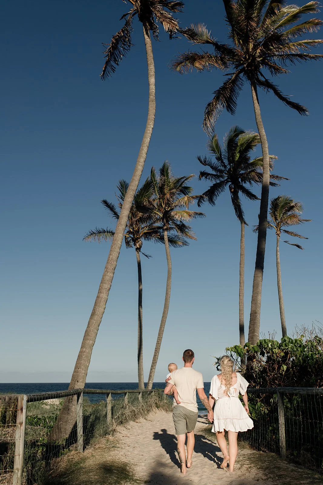 Gold Coast family photographer captures young family at the beach during Gold Coast family photography session