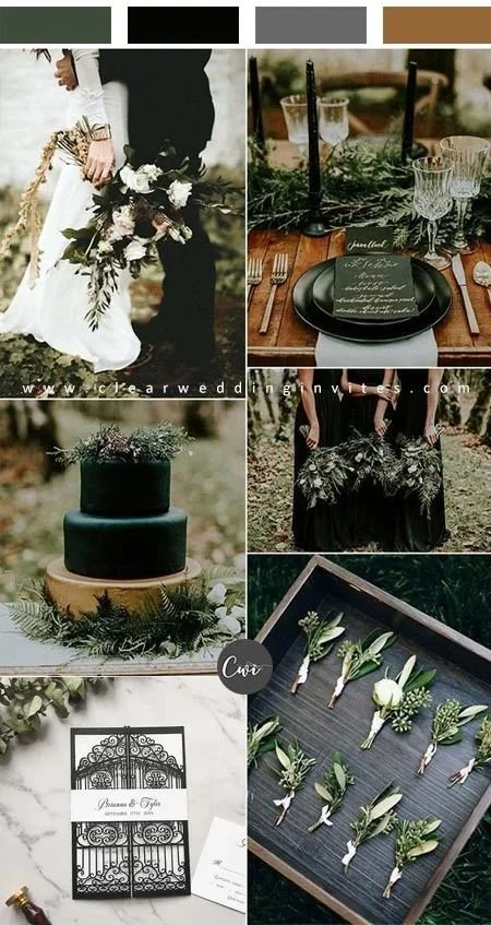 12 Stunning Emerald Wedding Color from Real Weddings and Inspiration.jpeg