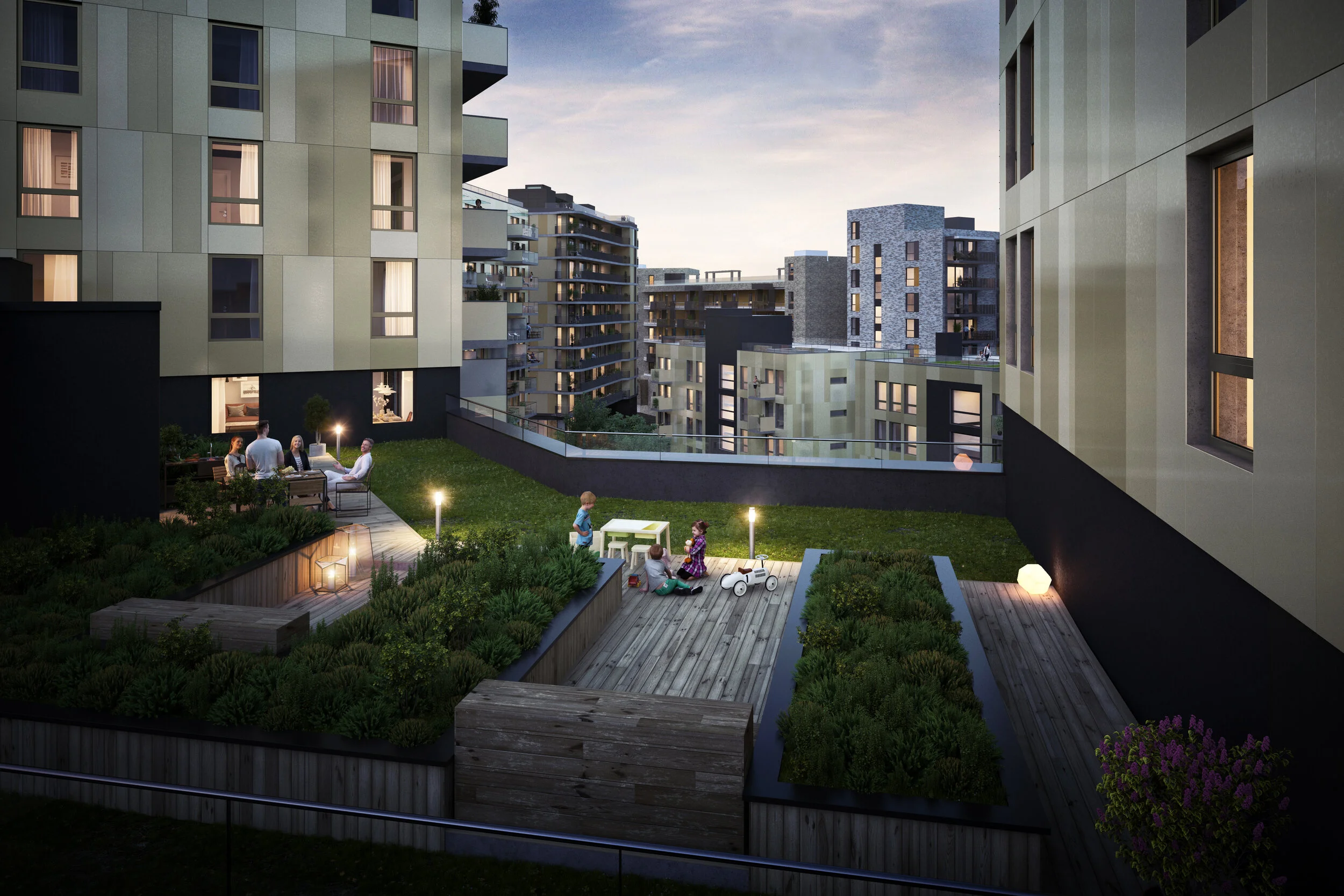 Nyegaardskvartalet_trinn 1_Felles takterrasse ved plan 5.jpg