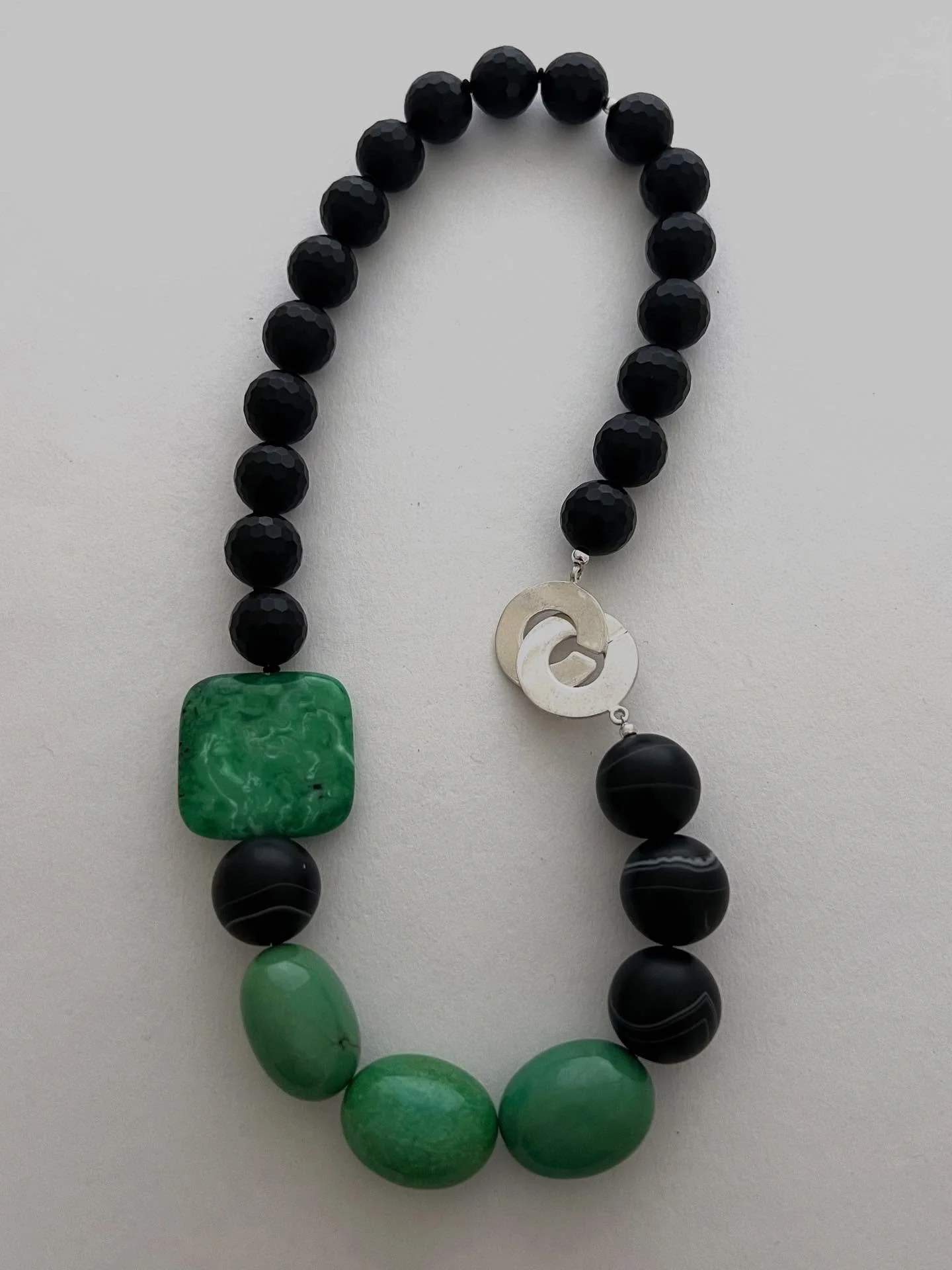 This splendid necklace has gone up to London to The Cecilia Colman Gallery in St John&rsquo;s Wood along with some other big pieces. Cecilia always has wonder glass, ceramics and jewellery in her gallery. Well worth visiting @cecilia_colman_gallery  