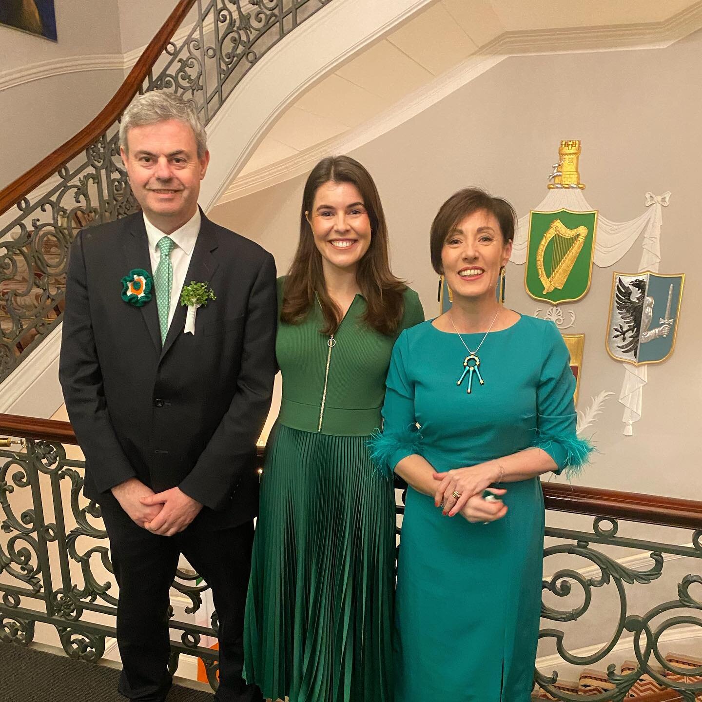 It was such an honour to sing @irishembassyuk for the second year running at their St Patrick&rsquo;s Day Community reception ☘️🇮🇪

It is always a wonderful gathering of artists, creatives and members of the Irish diaspora in London and such a plea