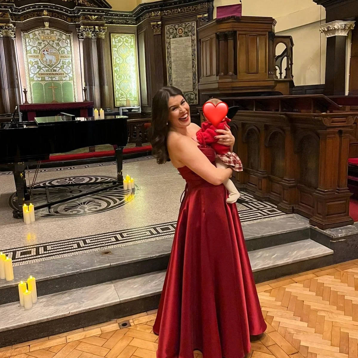 Extremely grateful to everyone who came to our first &lsquo;A Christmas Celebration&rsquo; concert yesterday in beautiful St Ann&rsquo;s Church 🥰

This was a special one as this little lady was in the audience this year (and she was SO good😭)

And 