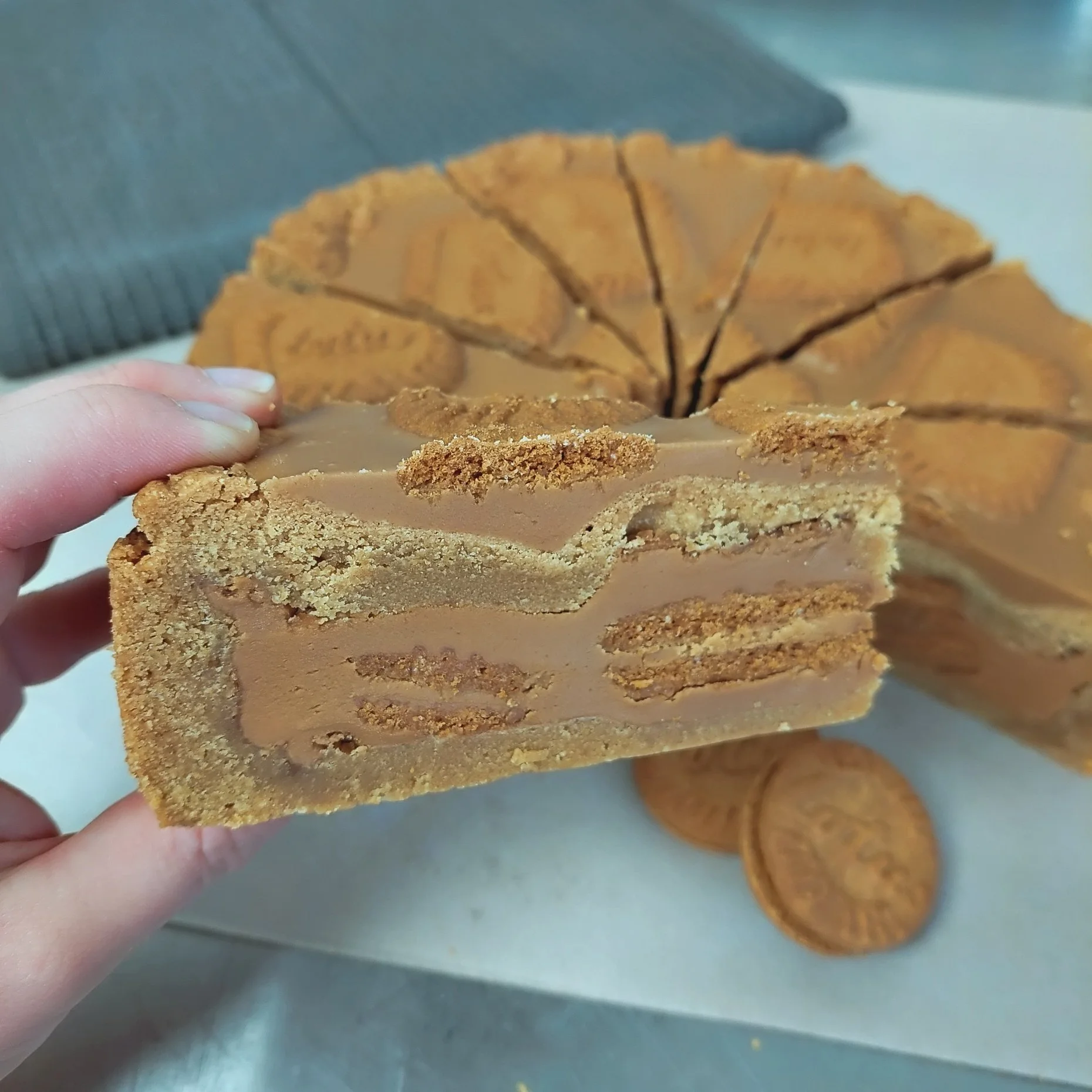Biscoff Cookie Sandwich