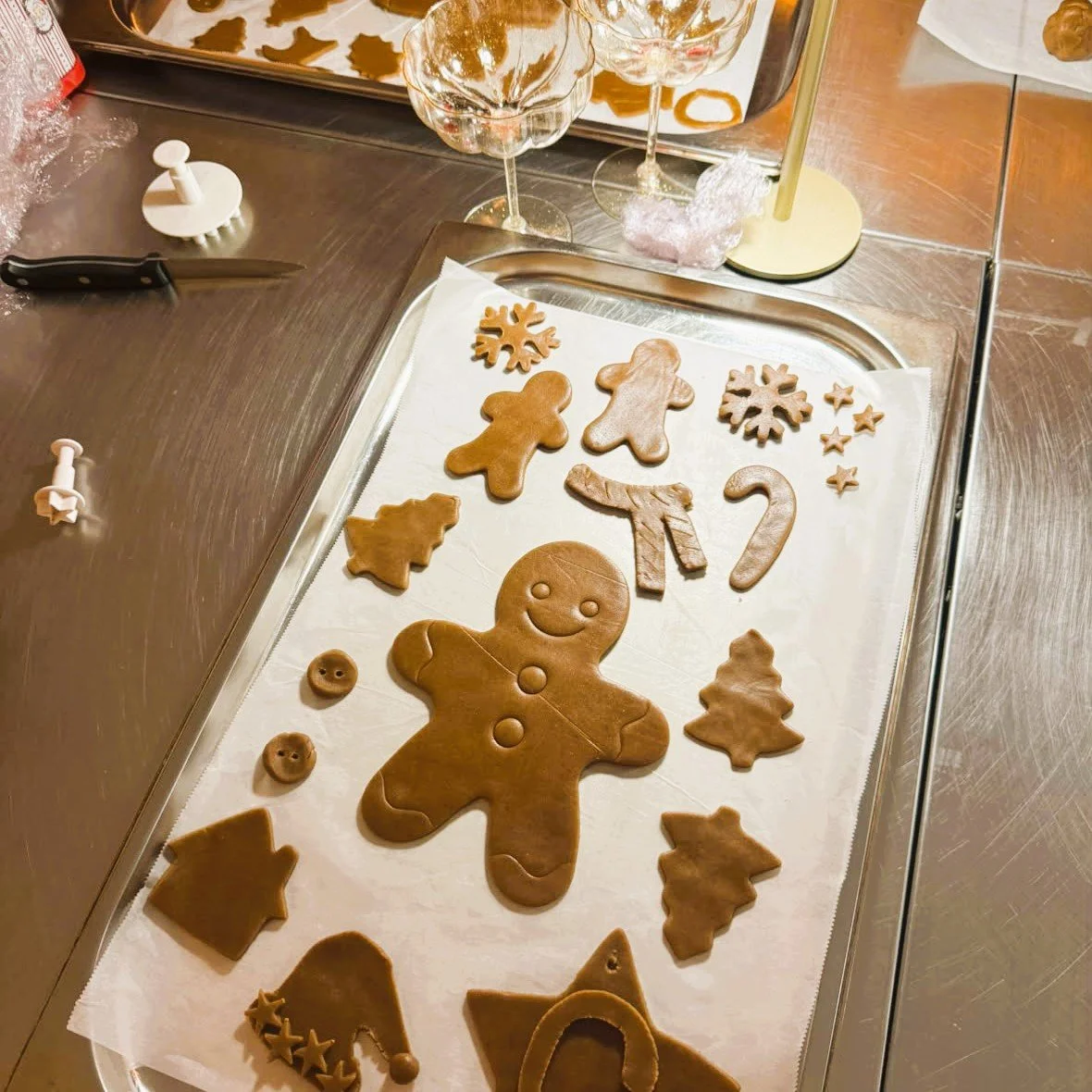 Gingerbread dough on a tray.jpeg