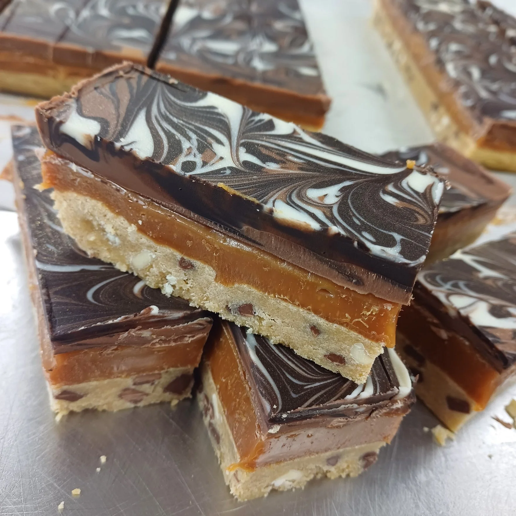 Triple Chocolate Cookie Millionaires