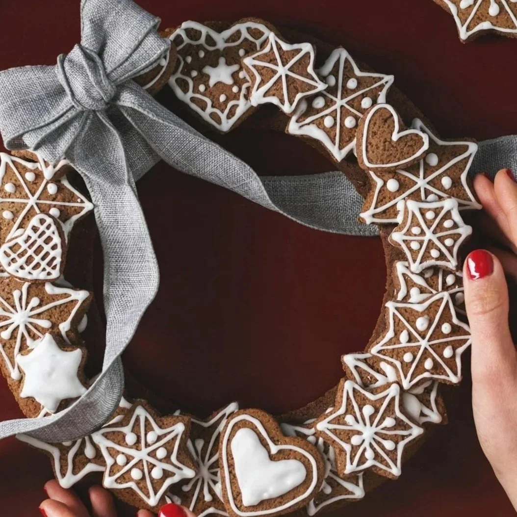Christmas Cookie Wreath